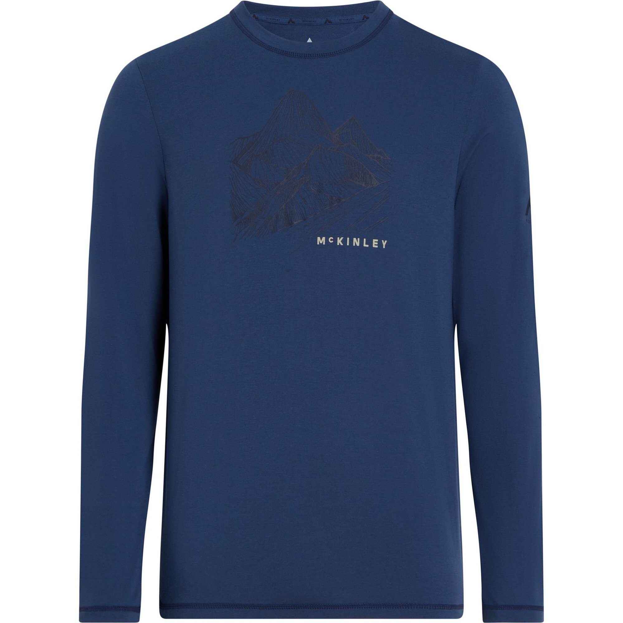McKINLEY Langarmshirt He.-Langarmshirt Harino II M NAVY/NAVY