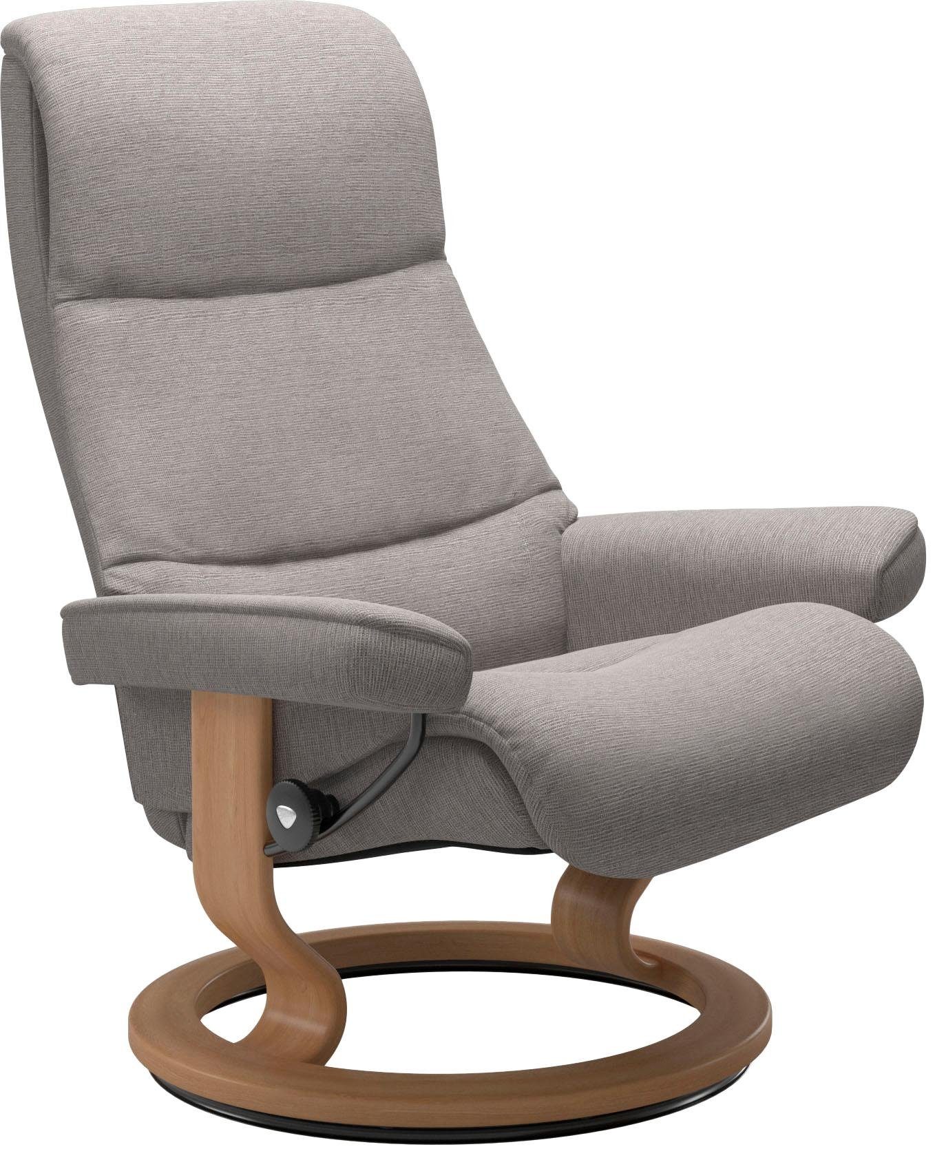 Stressless® Classic L,Gestell Eiche Größe Base, mit Relaxsessel View,