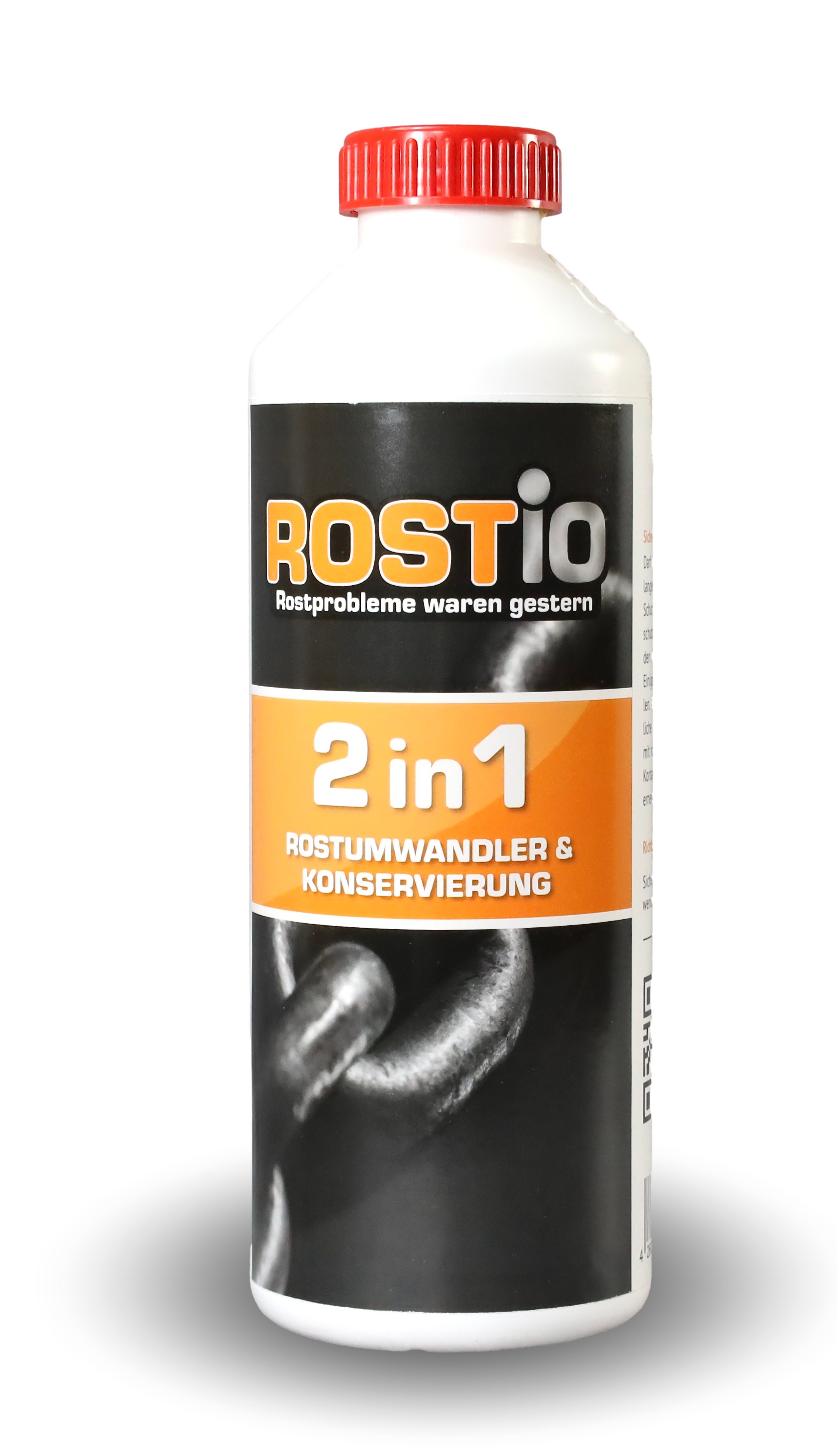 Rostio Rostschutzgrundierung Rostio 2 in 1 Rostumwandler & Konservierung Hohlraumversiegelung