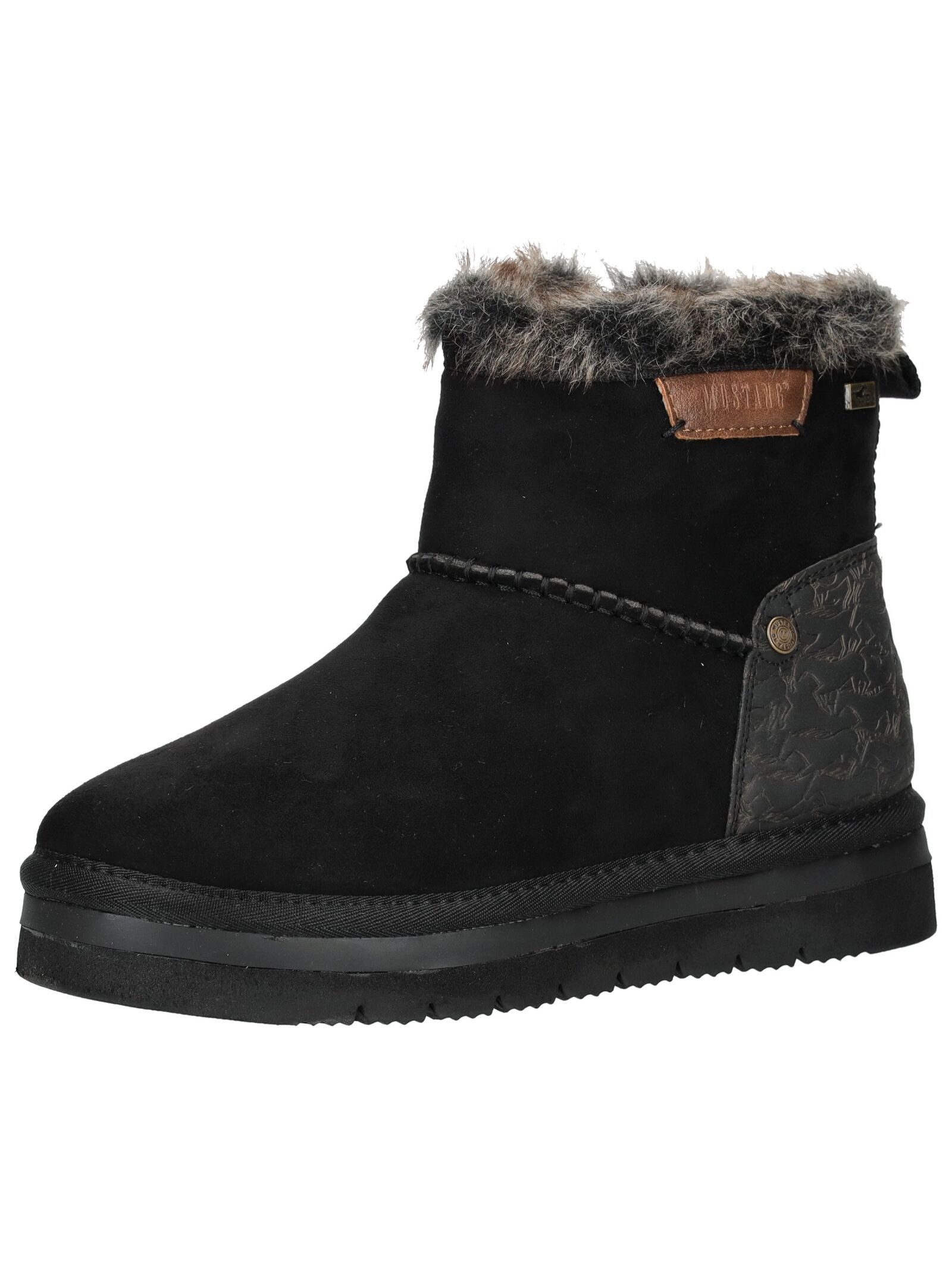 Mustang Shoes Mustang Shoes Stiefelette Lederimitat/Textil Stiefelette günstig online kaufen