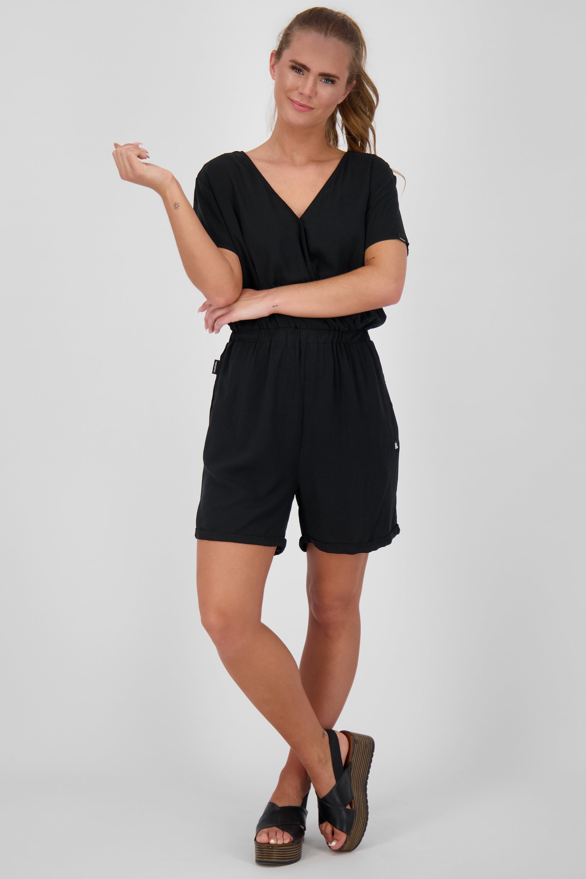 Alife & Kickin Jumpsuit HellaAK moonless A Jumpsuit Overall, Damen Einteiler