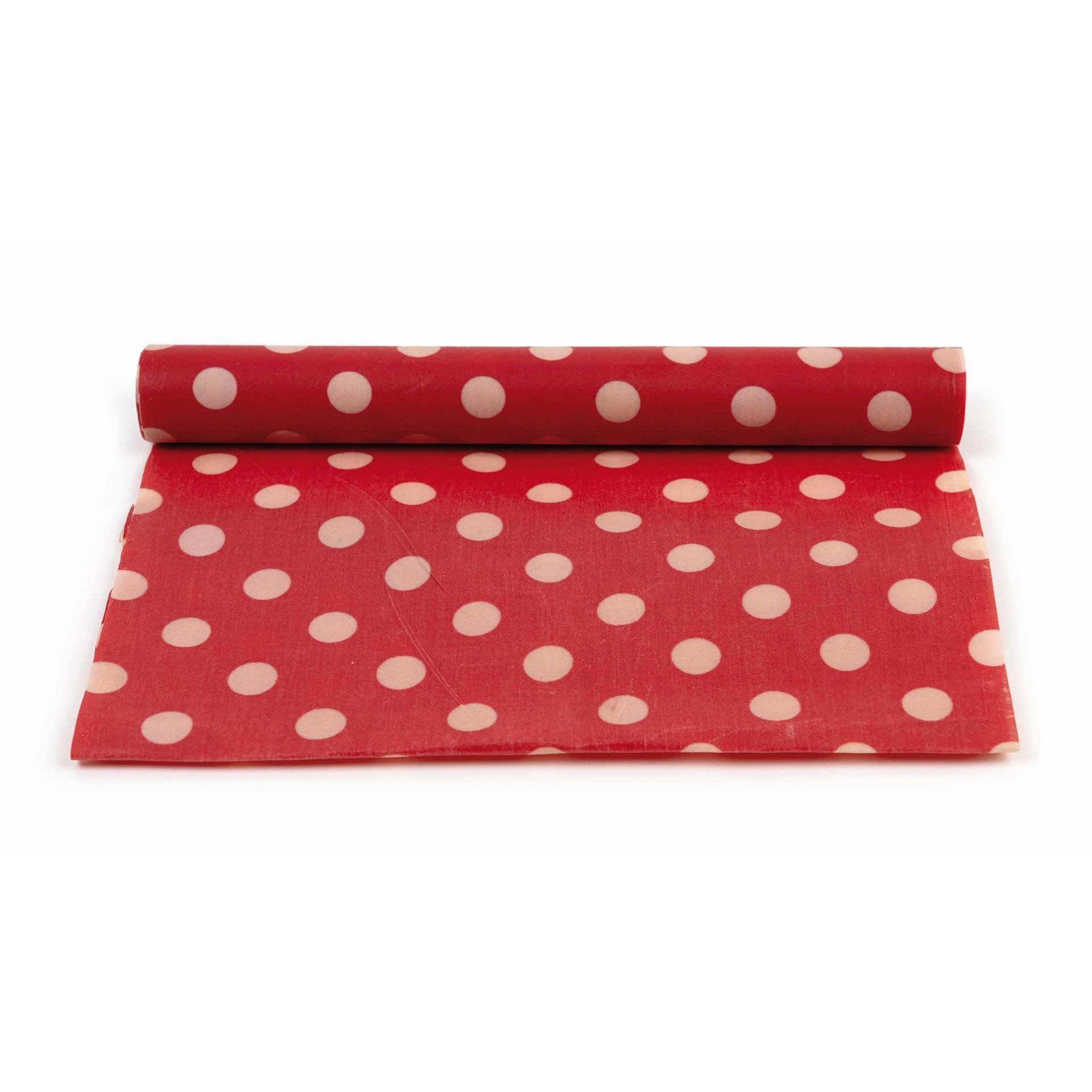 El Puente Bienenwachstuch Bienenwachstuch-Rolle "Dots", Handmade, Bio, Handmade