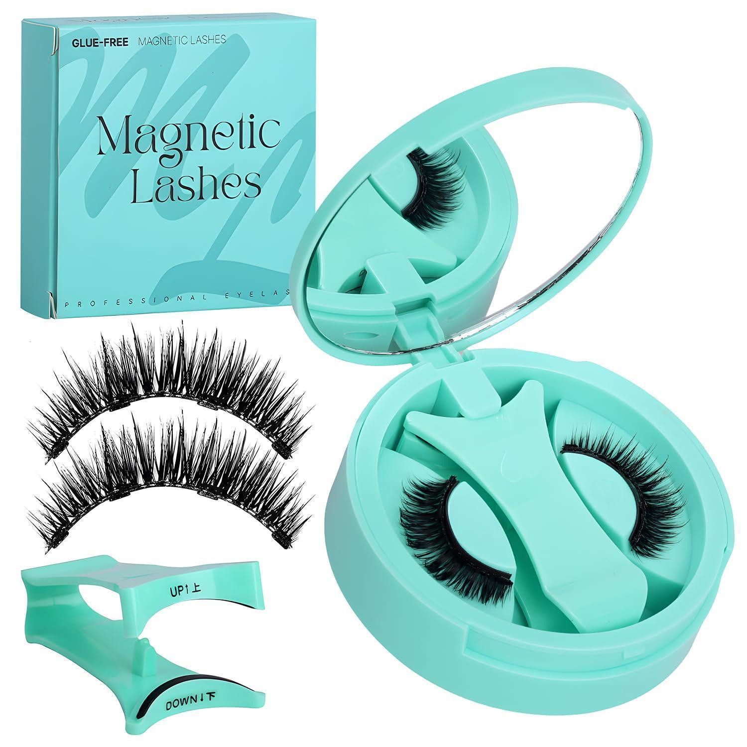 LuxusKollektion Magnetwimpern Magnetische Wimpern Set Wiederverwendbar Ohne Kleber