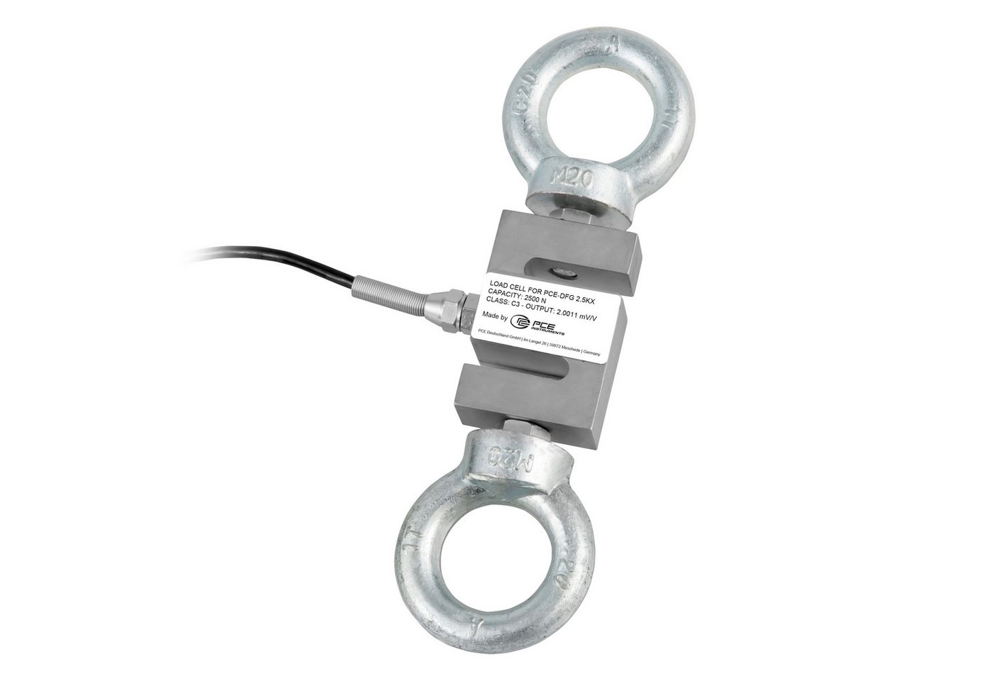 Thumbnail - PCE Instruments Raumluft-Qualitätssensor PCE Instruments Kraftmessgerät PCE-DFG 2K5 X