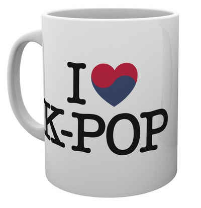 GB eye Tasse KPop Tasse I Love KPop, 100% Keramik