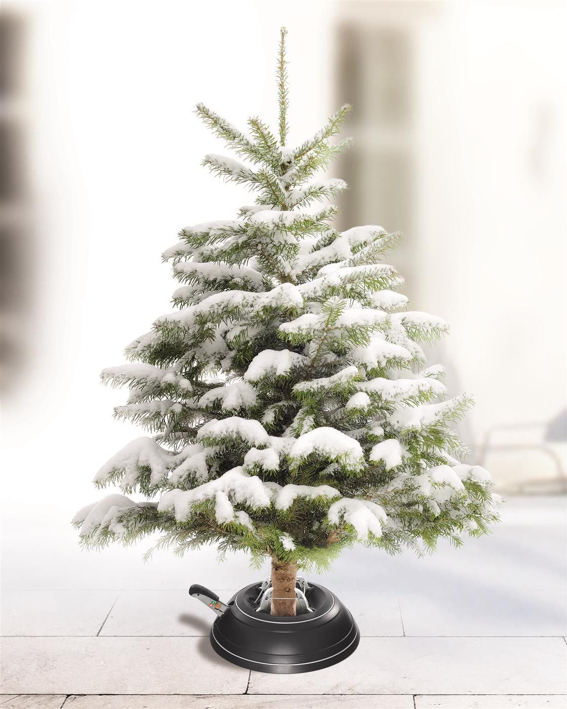 Krinner Christbaumständer KRINNER In- & Outdoor (1-tlg), Original-Rundum-Einseil-Technik