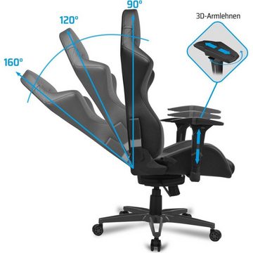ONE GAMING Gaming Chair Gaming Stuhl ONE GAMING Chair Ultra BLACK