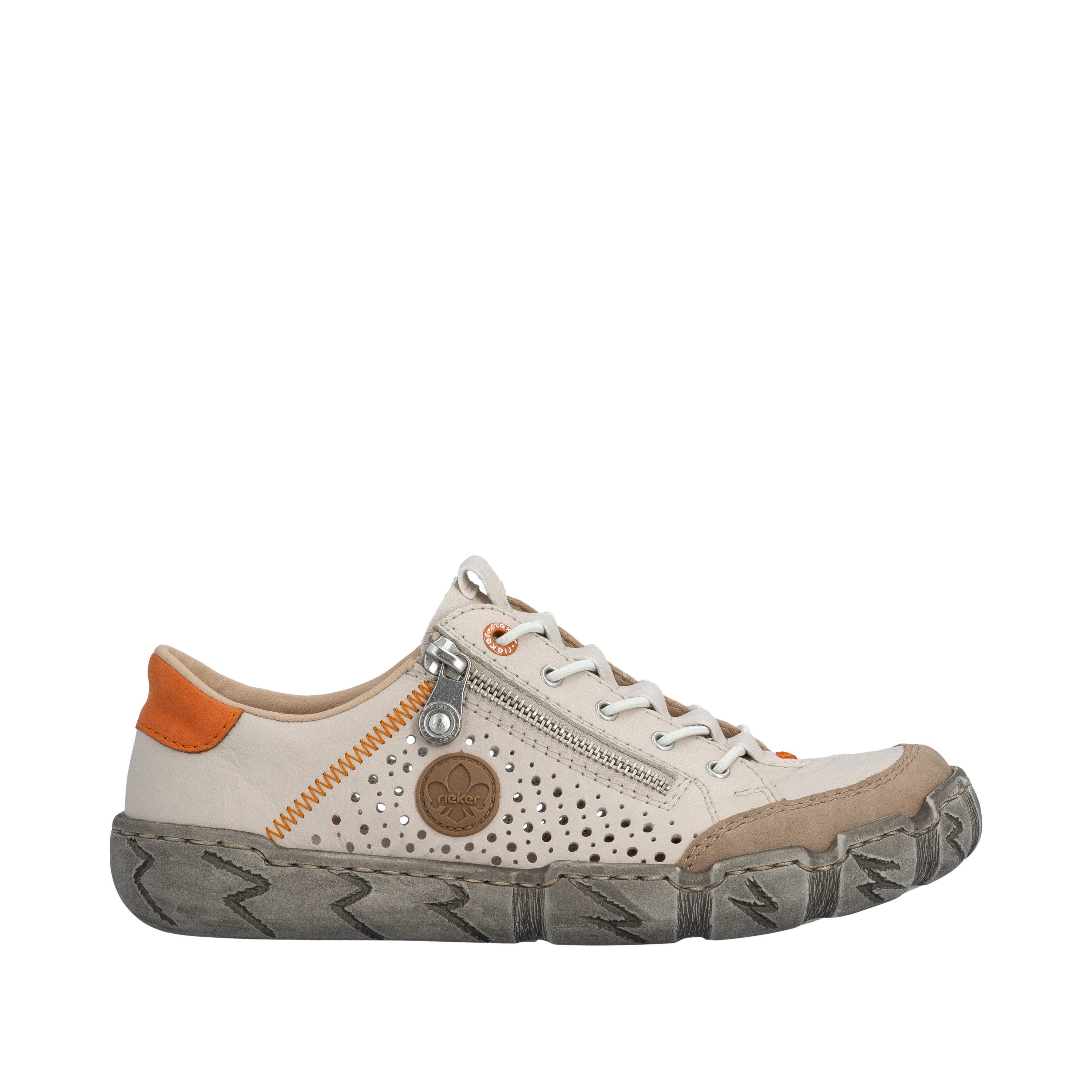 Rieker Slip-On Sneaker mit Sohle im Used-Look, Freizeitschuh, Halbschuh, Schlupfschuh – Bild 5 von 5
