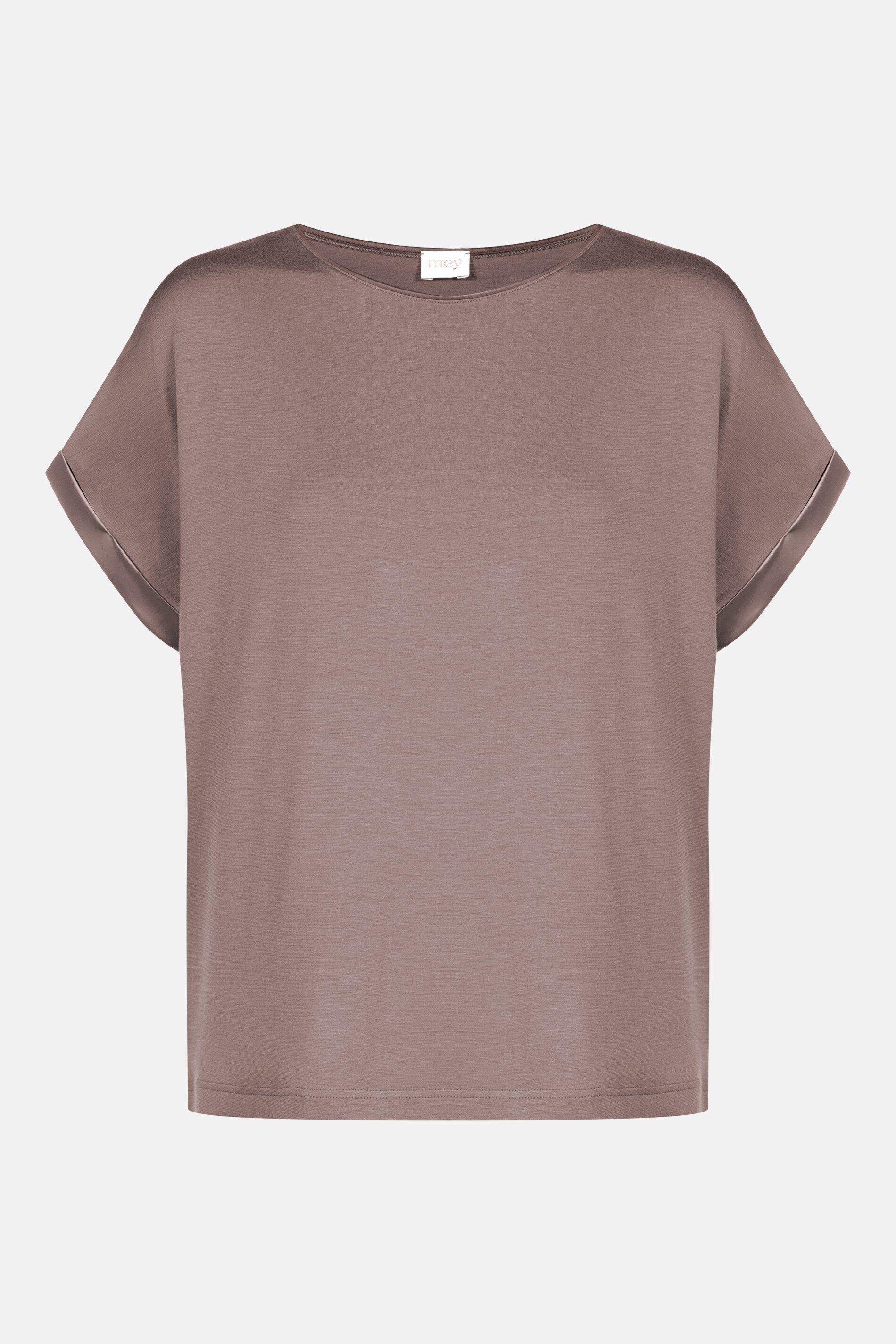 Mey Pyjamaoberteil Damen Serie Pure Chic Uni (1-tlg) Pyjamashirt mit Satin- günstig online kaufen