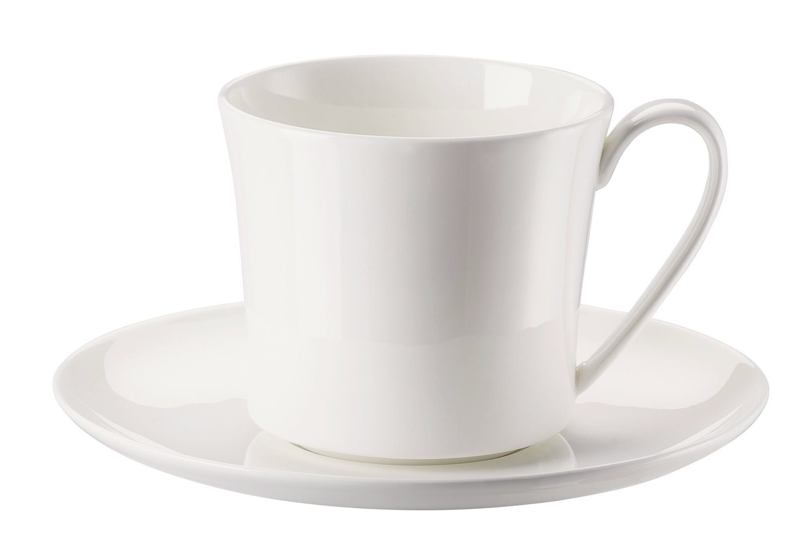 Rosenthal Tasse Jade Weiss Cafe au Lait Tasse 2tlg, Bone China