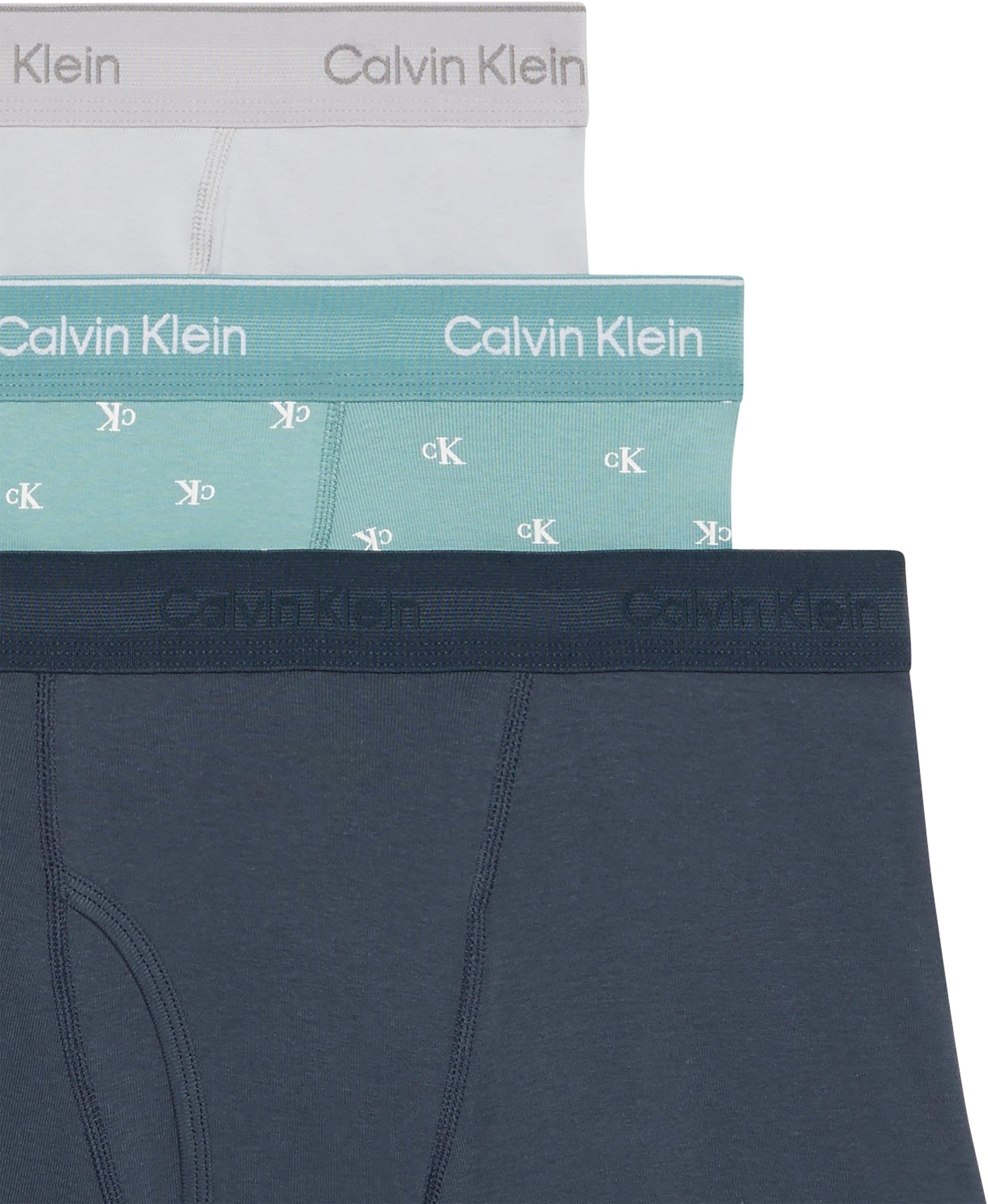 Calvin Klein Underwear Trunk TRUNK 3PK (Packung, 3er-Pack) mit Logo-Elastikbund