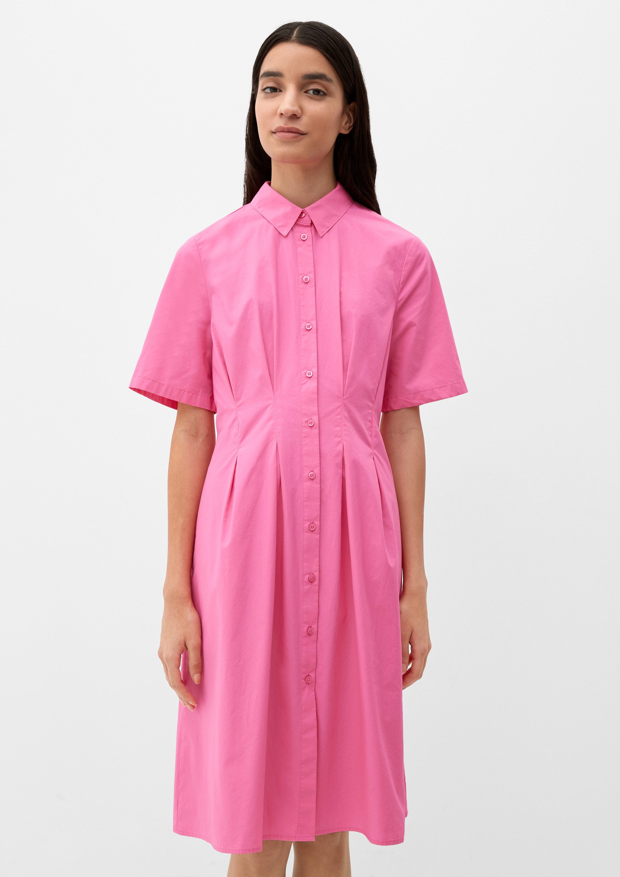 s.Oliver Minikleid Kleid Kleid mit Kellerfalten günstig online kaufen