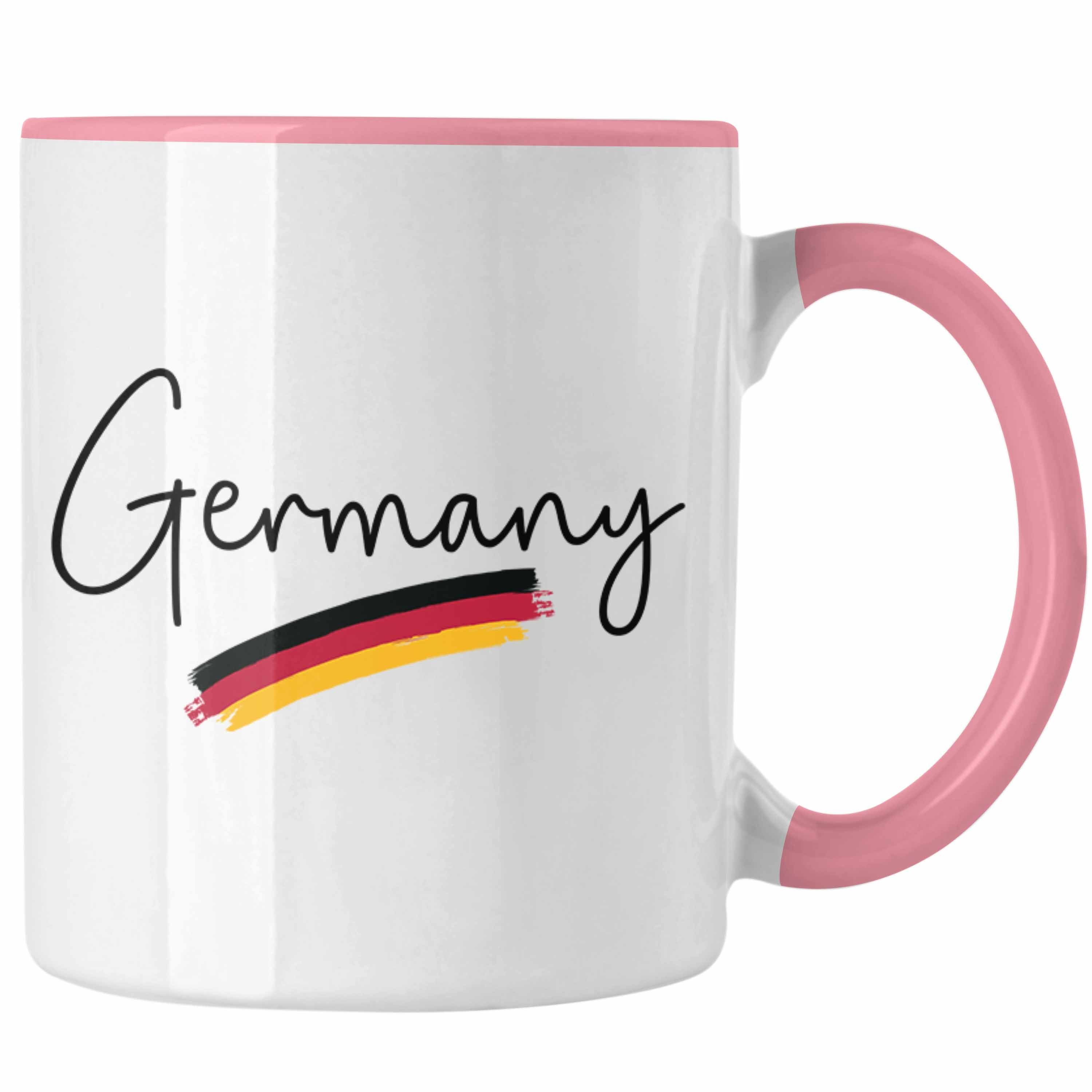 Trendation Tasse Germany Tasse Deutschland Flagge National Stolz