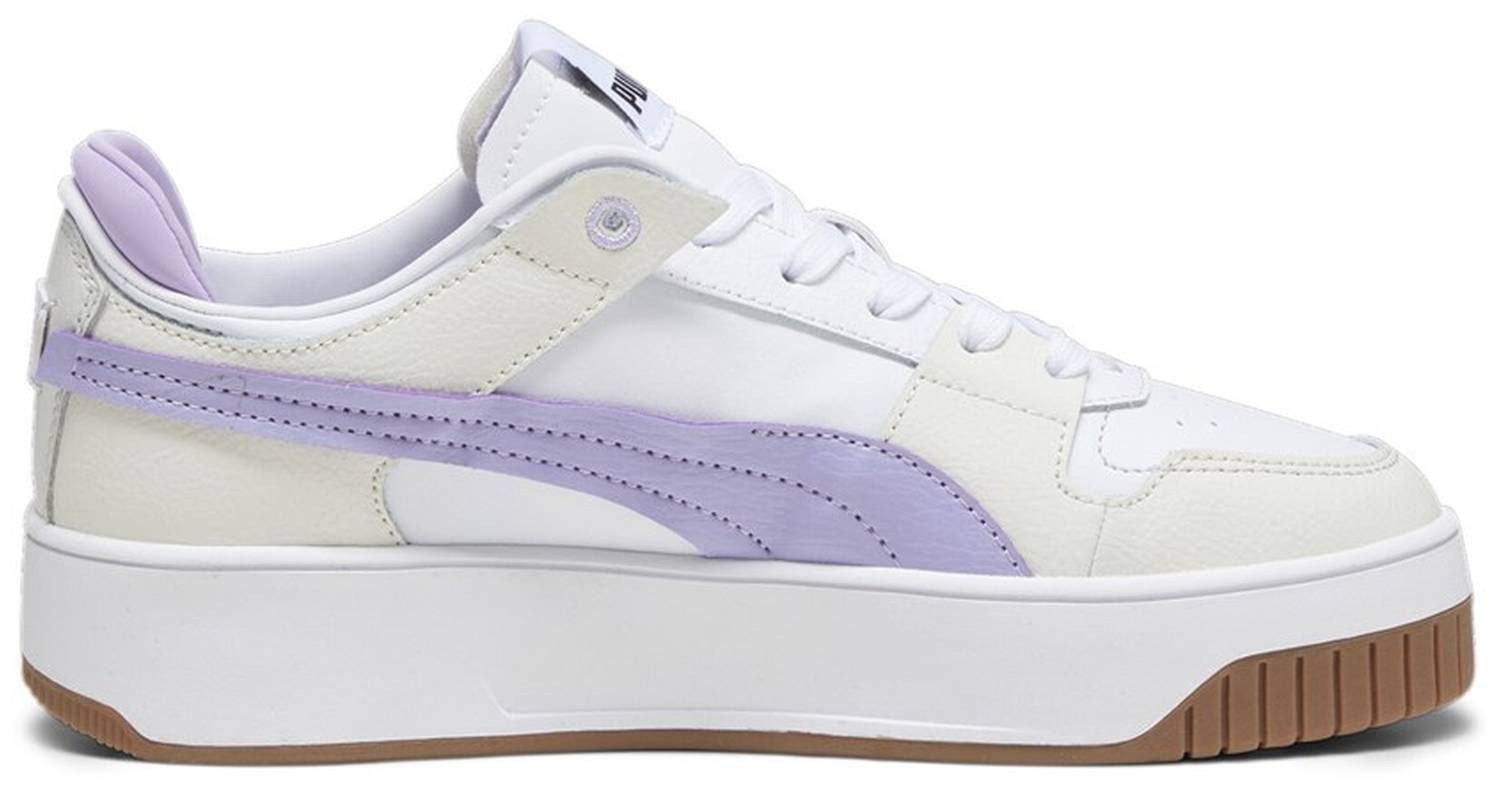 Puma Carina Street VTG White-Vivid Violet-Vapor Gray Sneaker