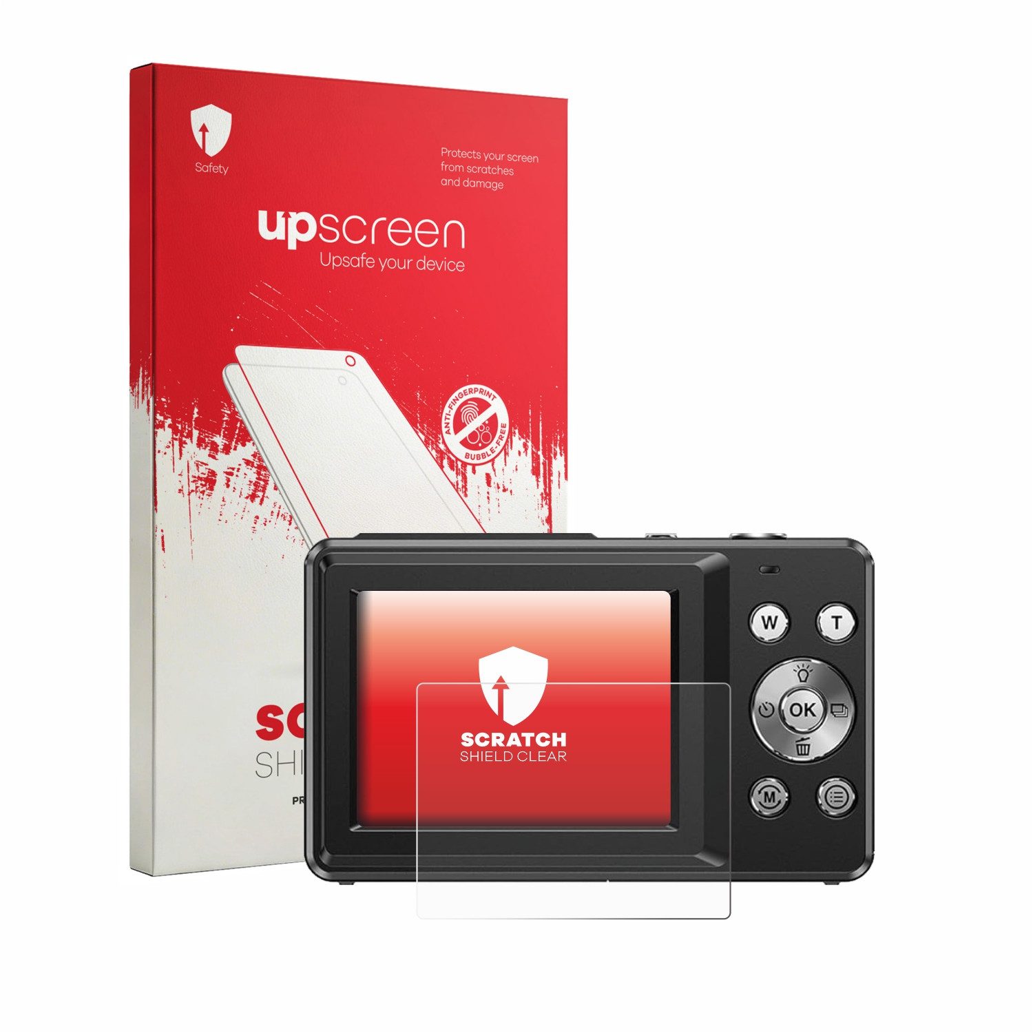 upscreen Displayschutzfolie Schutzfolie für IXNAIQY Vlogging Camera for Kids, Displayschutz Schutz Folie Klar Transparent