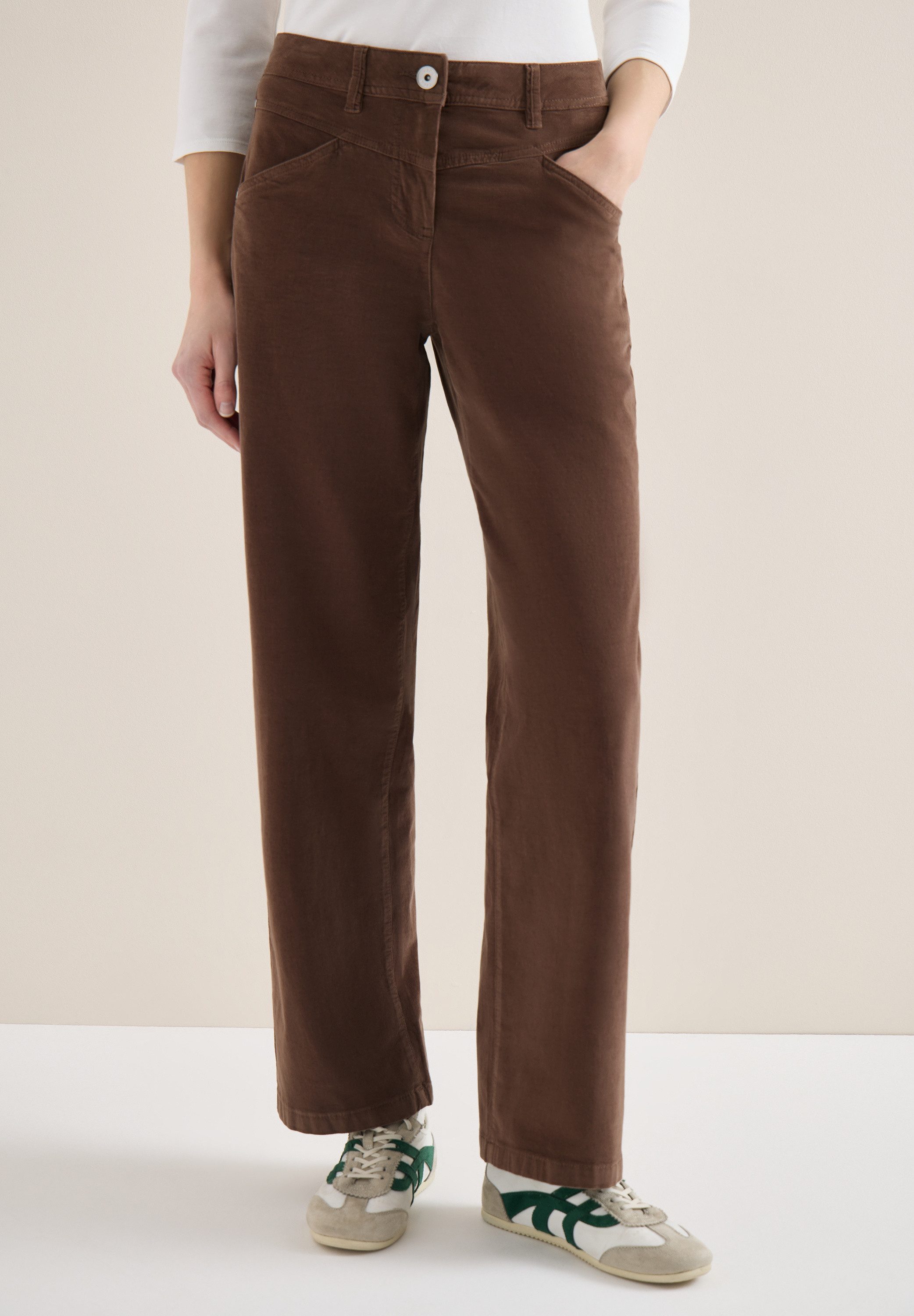 CECIL Cordhose in Cord-Optik