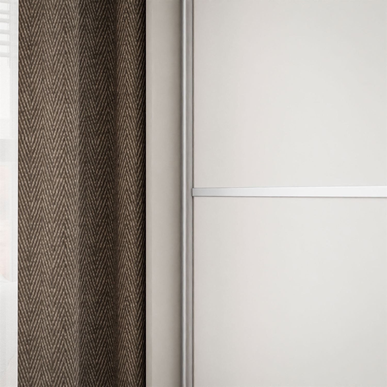 Lookway Kleiderschrank CAMARO II PLUS 150 cm mit Spiegel Schiebetürenschrank 150x59x215 cm – Bild 4 von 5