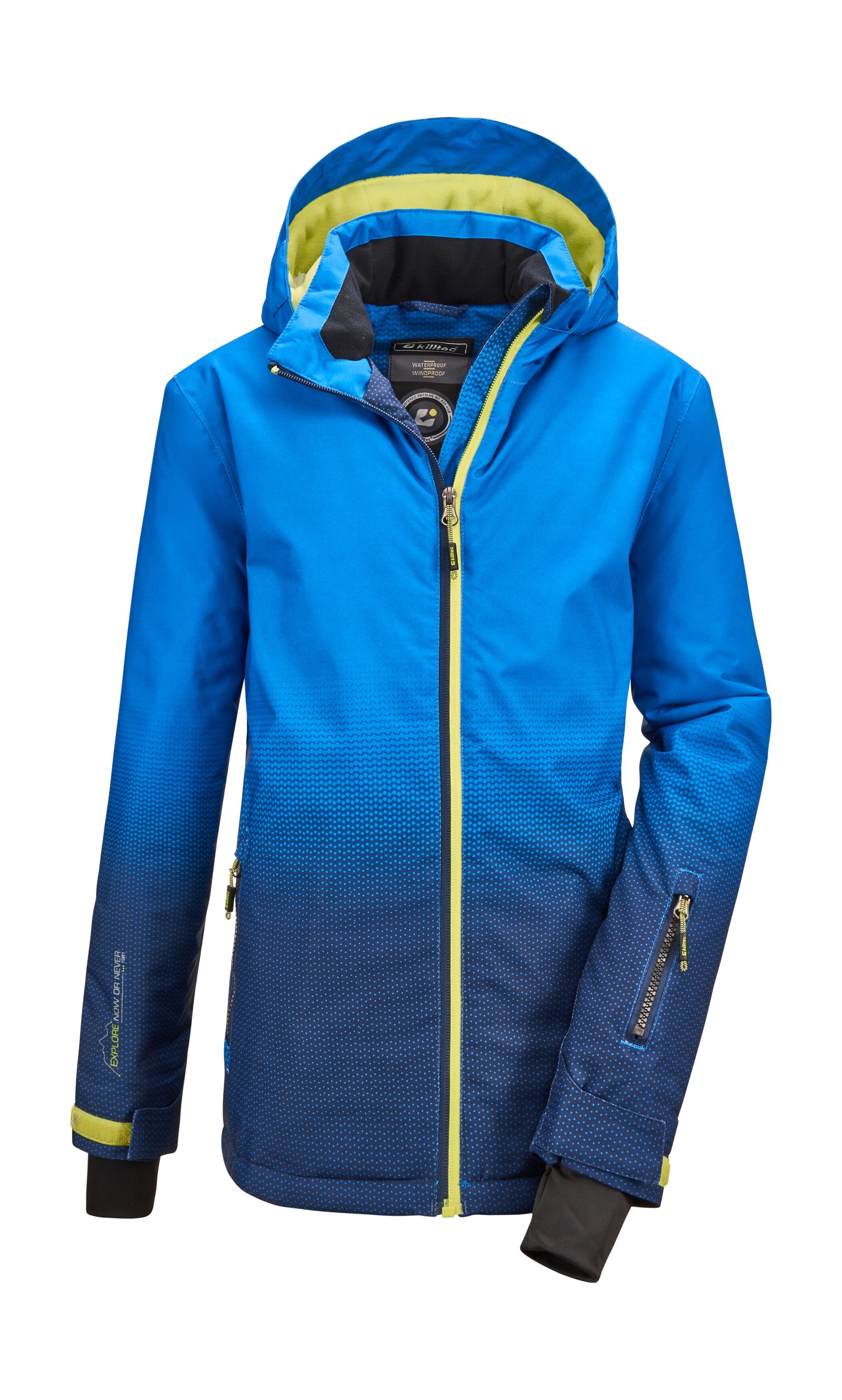 Killtec Outdoorjacke Lynge BYS JCKT E Wasserdichte Funktionsjacke mit Schneefang und coolem Design