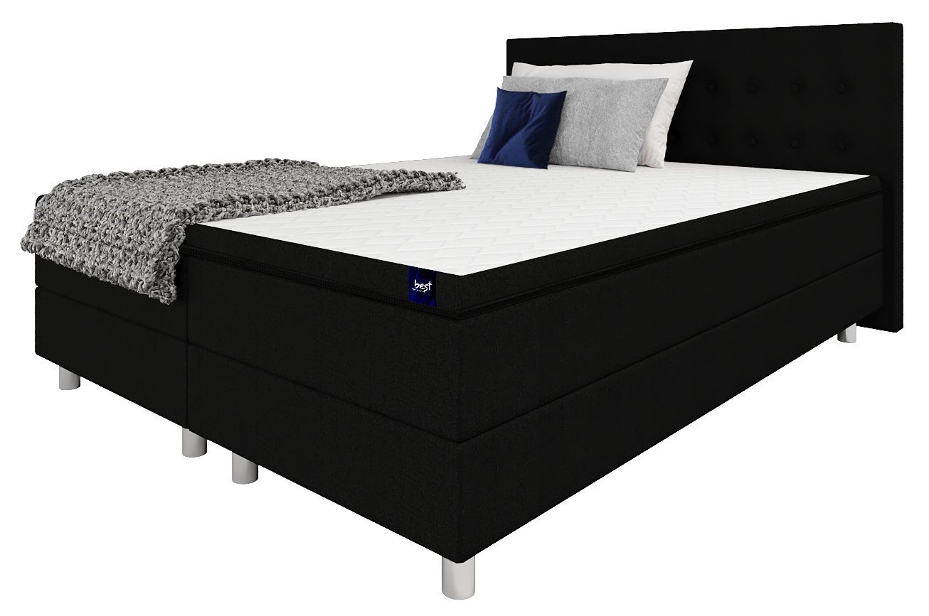 Best for Home Boxbett Neo Sawana Bonellfederkernmatratze mit 5 cm Topper (9 günstig online kaufen
