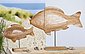 GILDE Dekofigur »Deko Fisch Flip« (1 Stück), Dekoobjekt, Tierfigur, Höhe 39 cm, aus Holz, Wohnzimmer, Bild 2