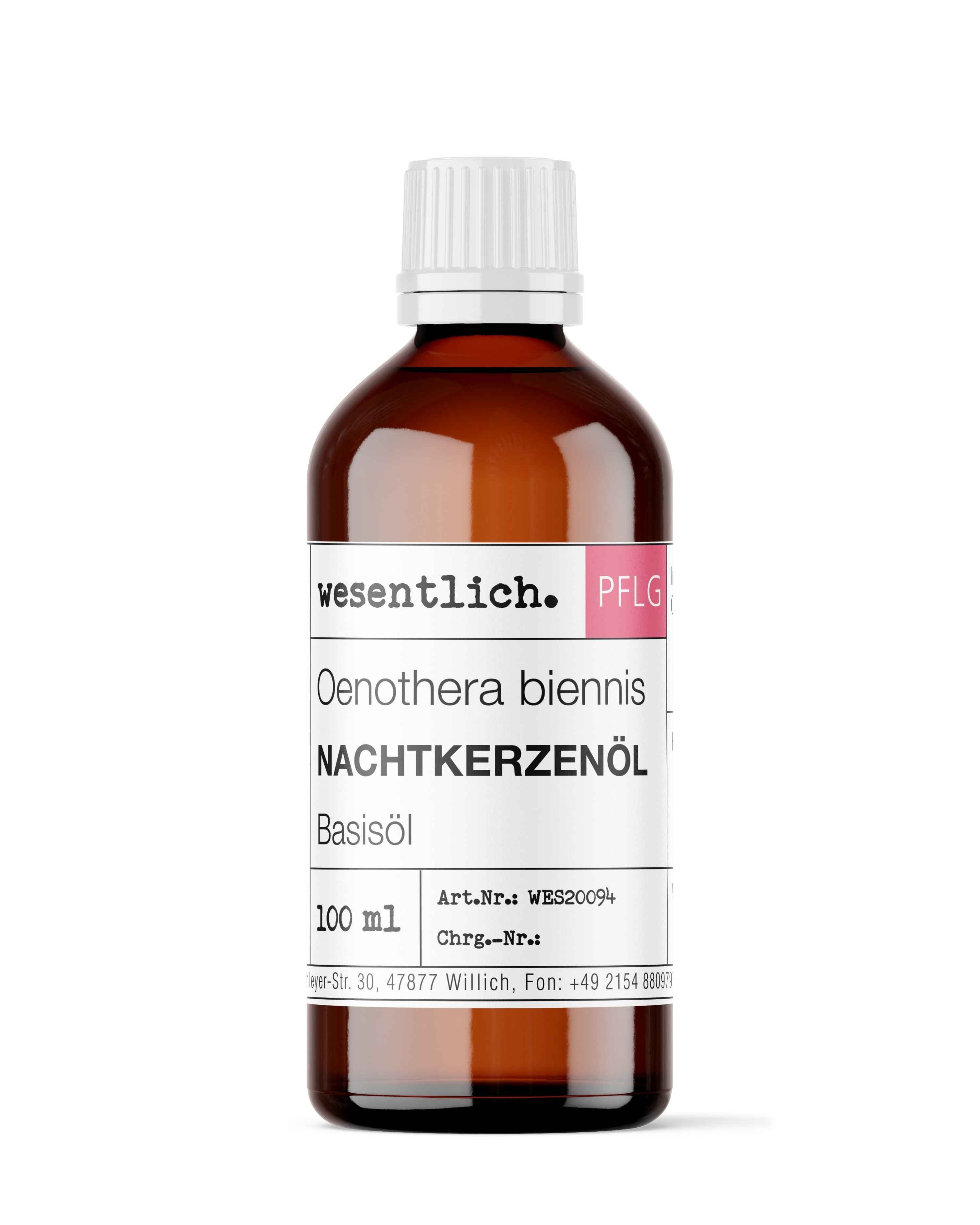 wesentlich. Körperöl Nachtkerzenöl