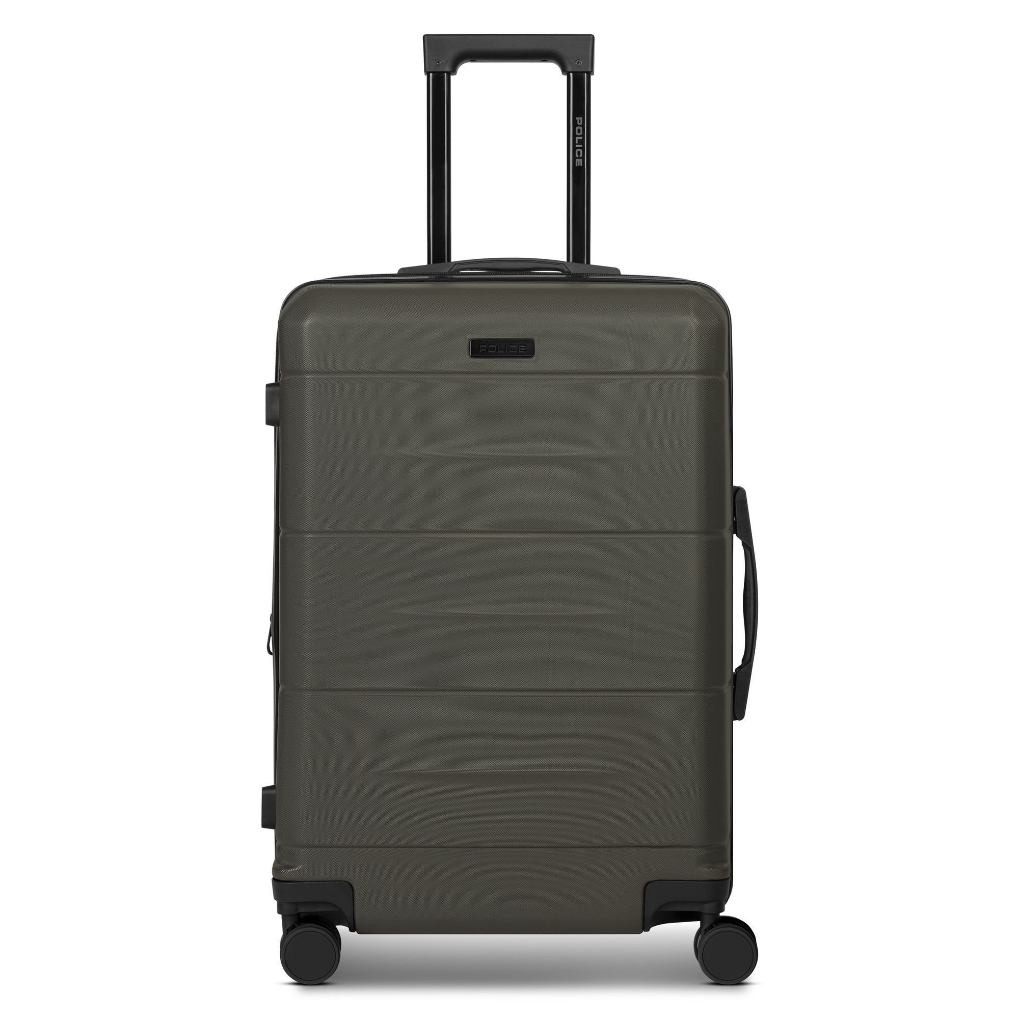 Police Hartschalen-Trolley London, 4 Rollen, ABS