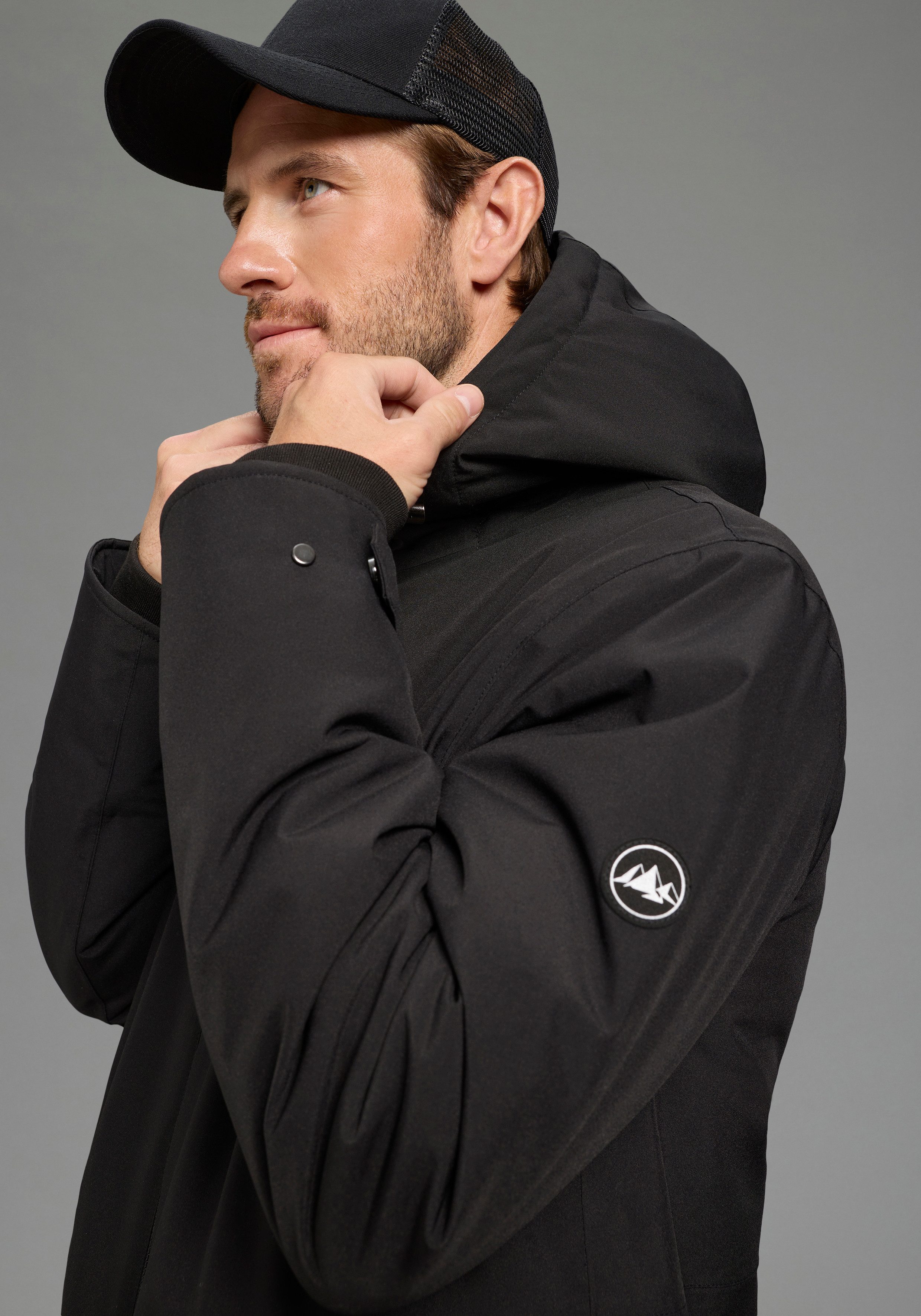 Polarino Funktionsjacke Wärmend, winddicht, wasserabweisend, Übergangsjacke