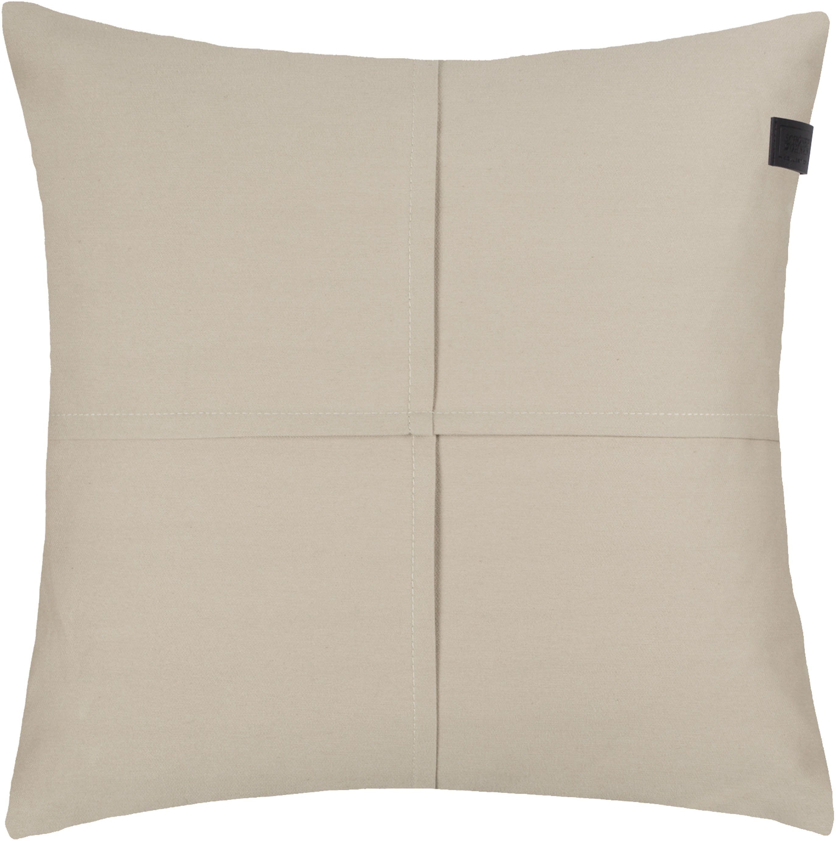 WOHNEN-Kollektion Soft, sand Dekokissen cm 38x38 SCHÖNER