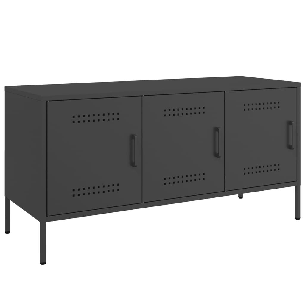 vidaXL TV-Schrank TV-Schrank Schwarz 100,5x39x50,5 cm günstig online kaufen
