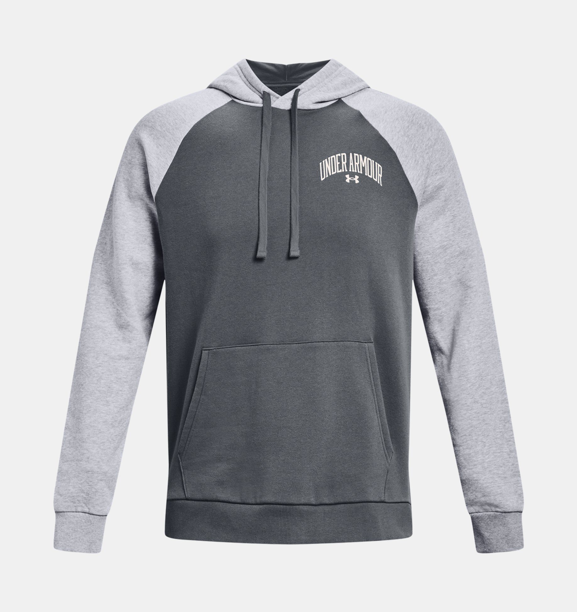 Under Armour® Hoodie UA RIVAL WM COLORBLOCK HD 012 012 PITCH GRAY