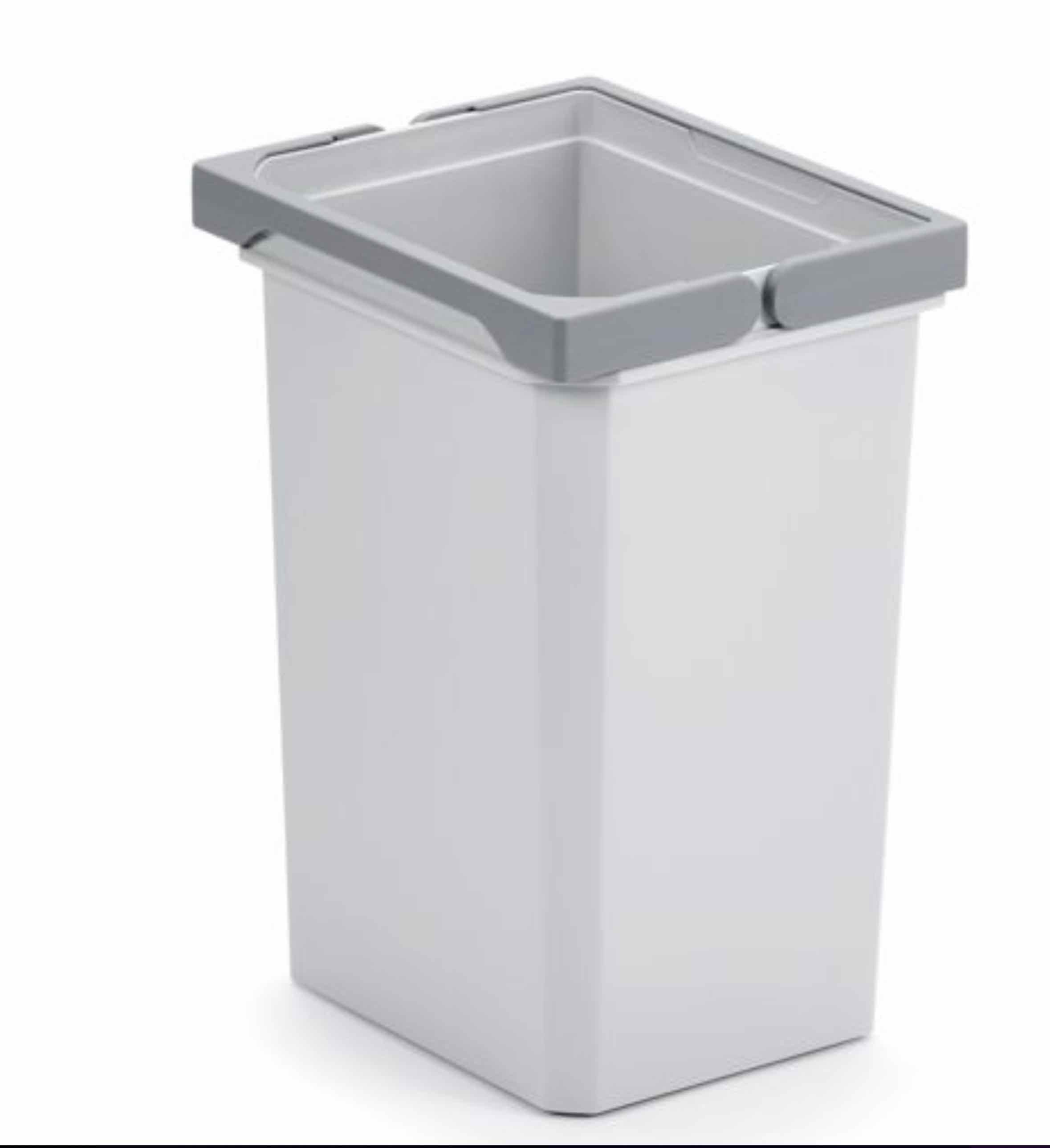 Naber Einbaumülleimer NABER COX® Ersatzeimer, hellgrau 10 Liter