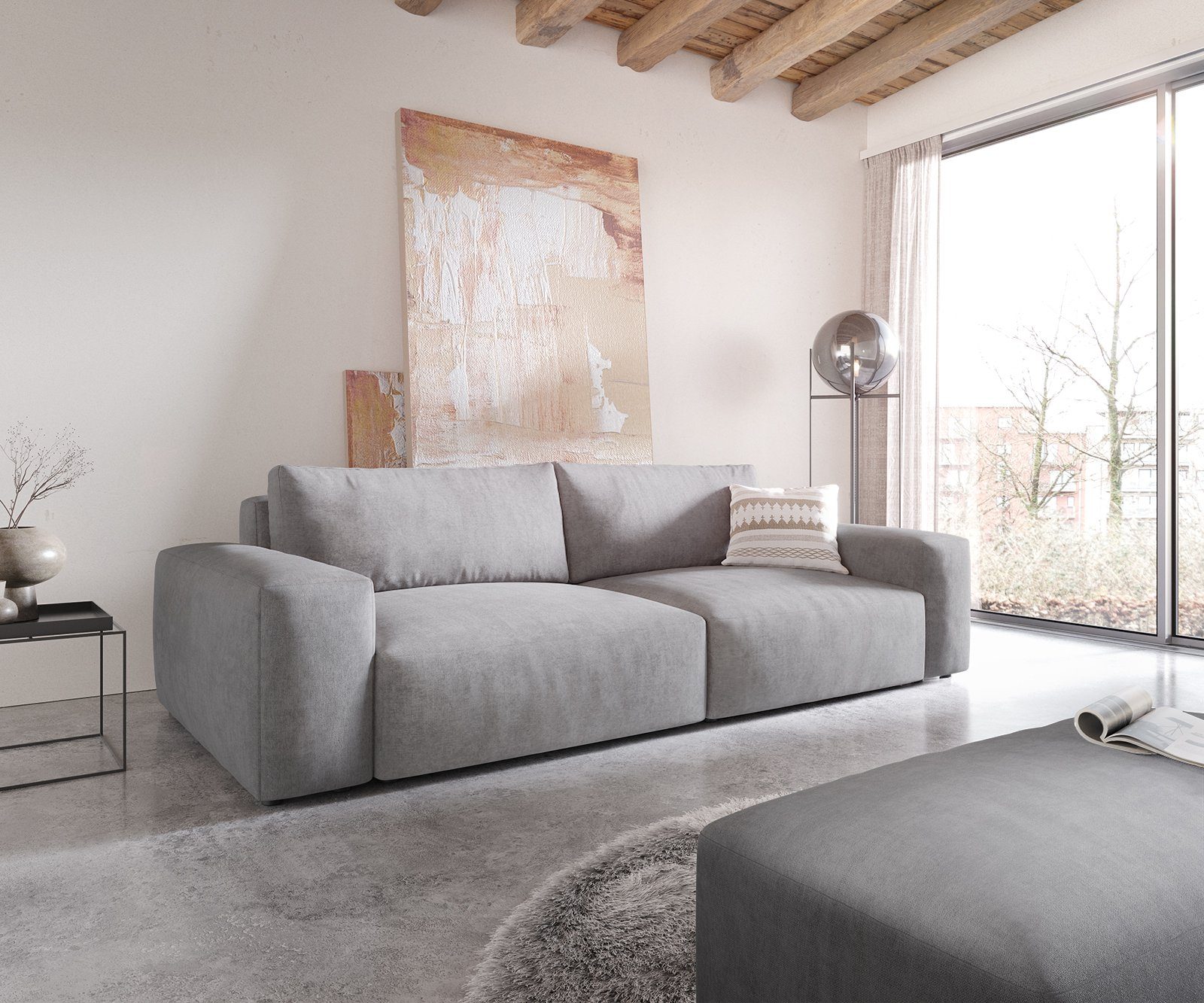 Big Sofa Mit Hocker