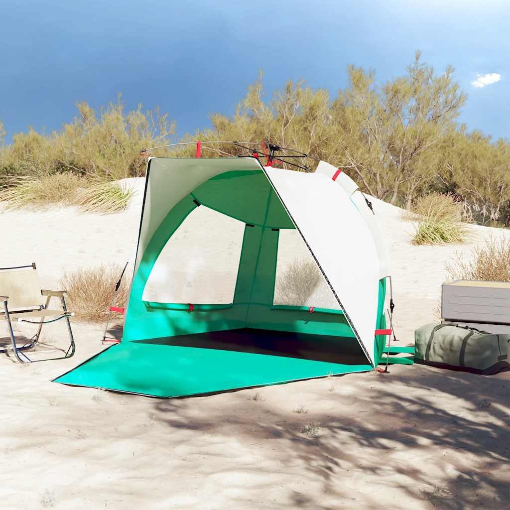 vidaXL Kuppelzelt Strandzelt 2 Personen Seegrün günstig online kaufen