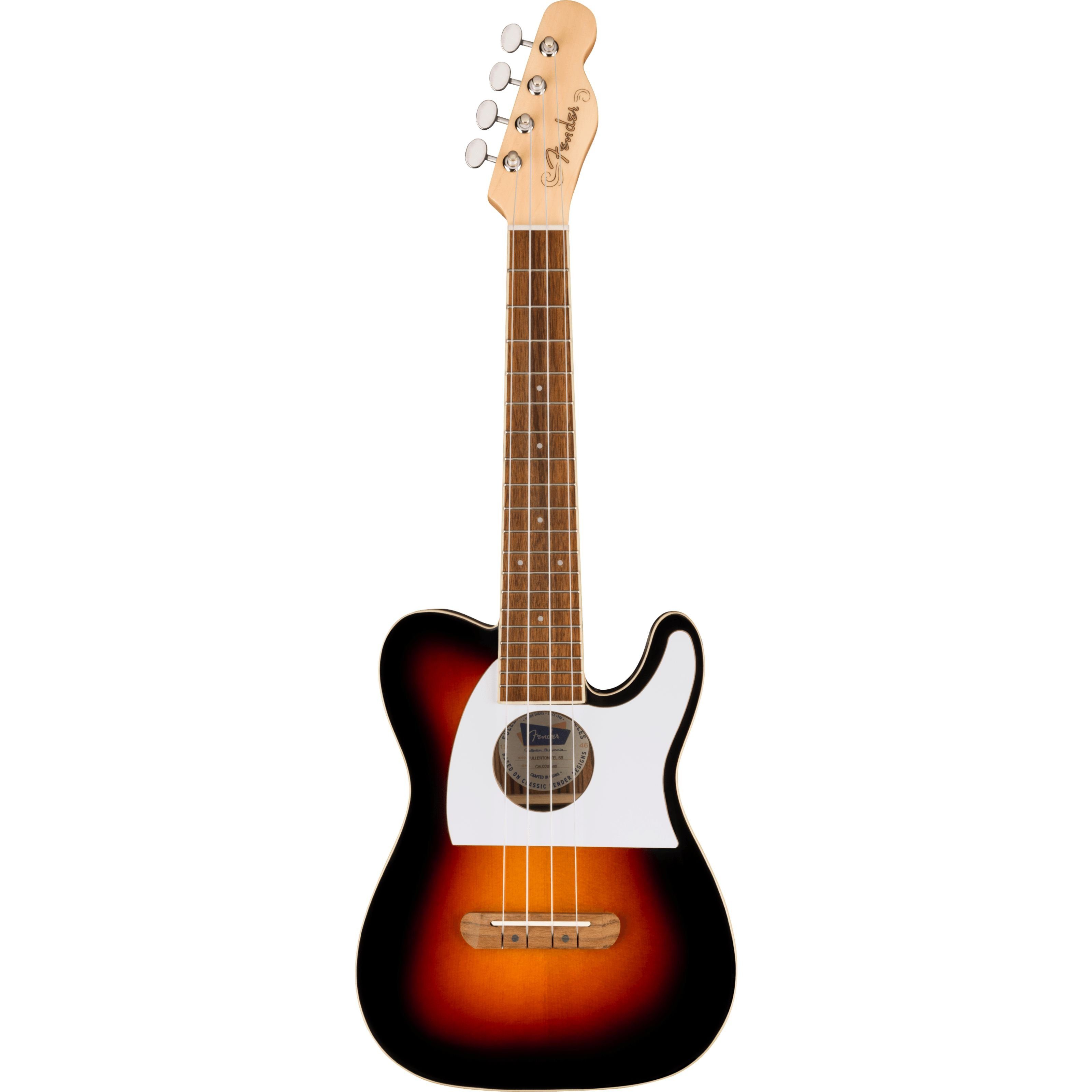 Fender Ukulele, Ukulelen, Konzert Ukulelen, Fullerton Strat Uke 2-Color Sunburst - Konzert Ukulele