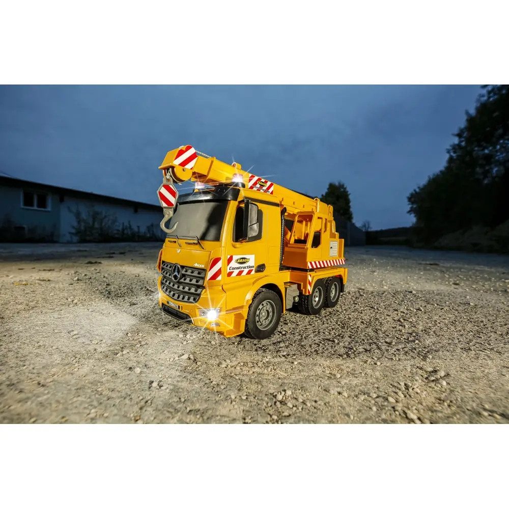 CARSON Modellauto CARSON 1:20 MB Arocs Kranwagen 100% RTR