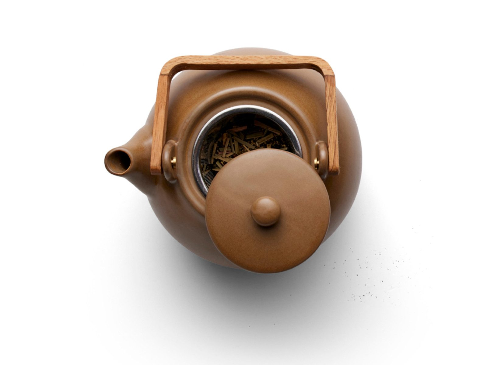 Bitz Teekanne Teekanne wood mit Teesieb 1,2 l, Teekanne m. Teesieb Wood 1,2 Liter Wood