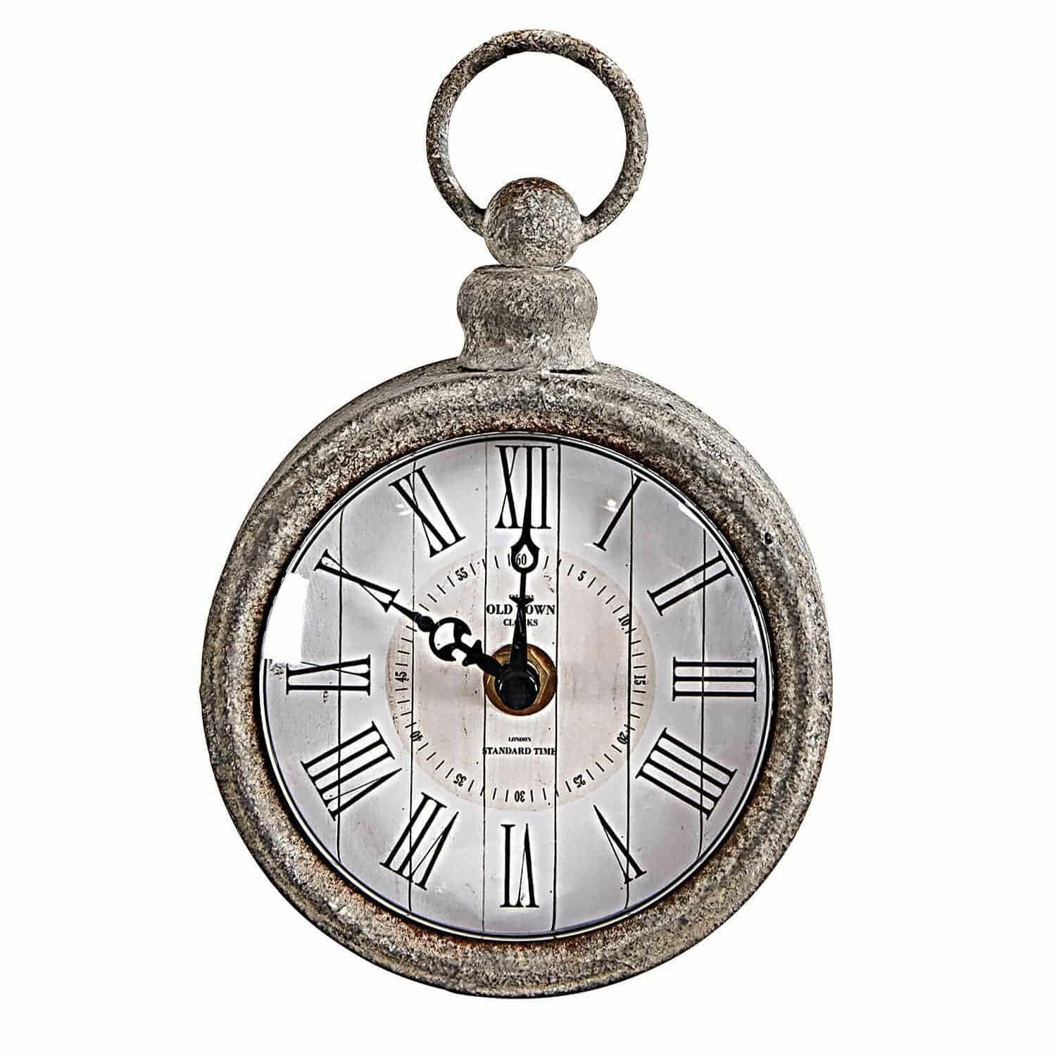 Mirabeau Wanduhr Uhr Vivacique antikgrau