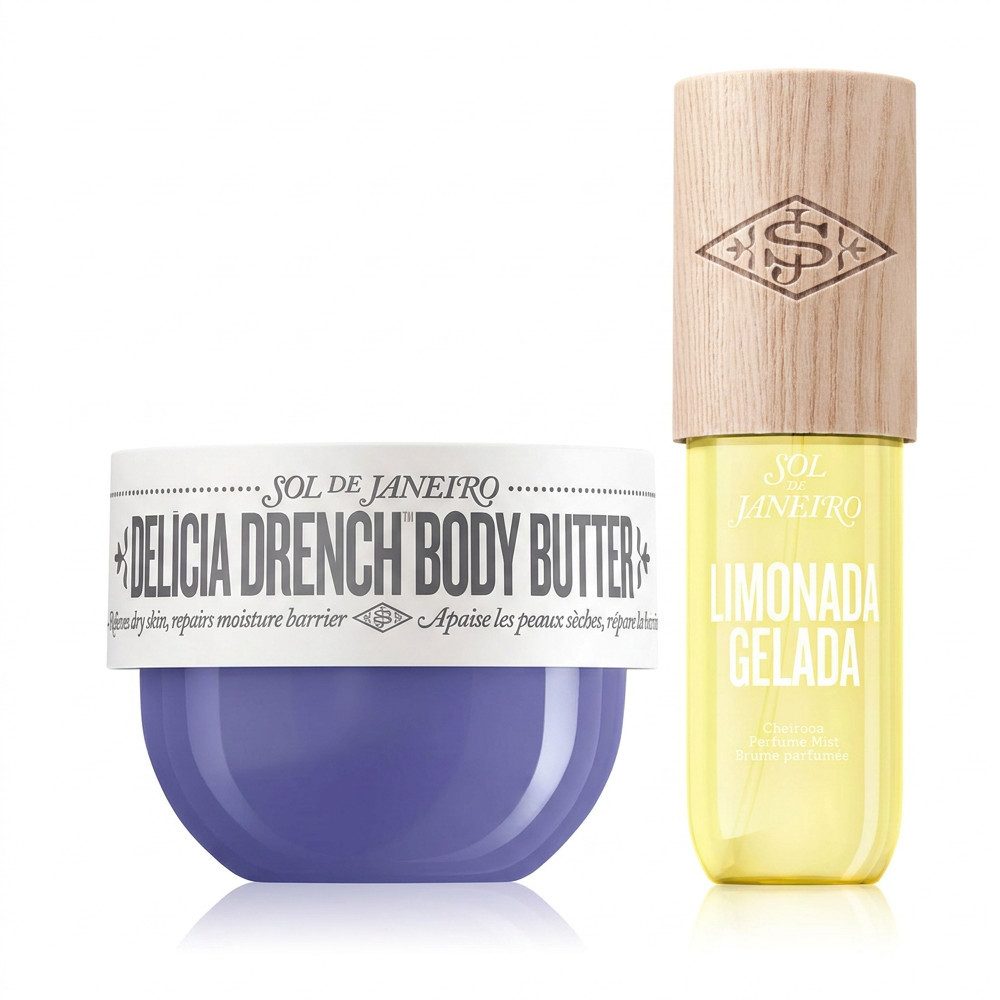 Sol de Janeiro Körpercreme Sol de Janeiro Delícia Drench Cream und Limonada Gelada Sommer Set, Pflege und Duft im sommerlichen Kombi Set