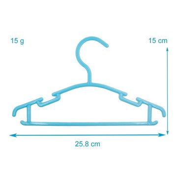 Intirilife Kleiderbügel, (Set, 10-tlg), 10x Kinderkleiderbügel für Kleidung von Babys Kleinkinder