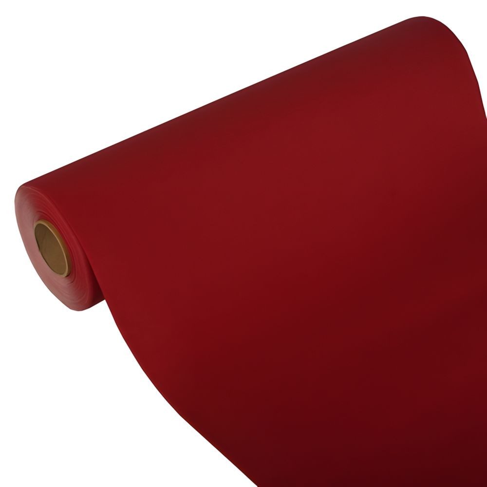 PAPSTAR Tischläufer Tischläufer, Tissue ROYAL Collection 24 m x 40 cm bordeaux