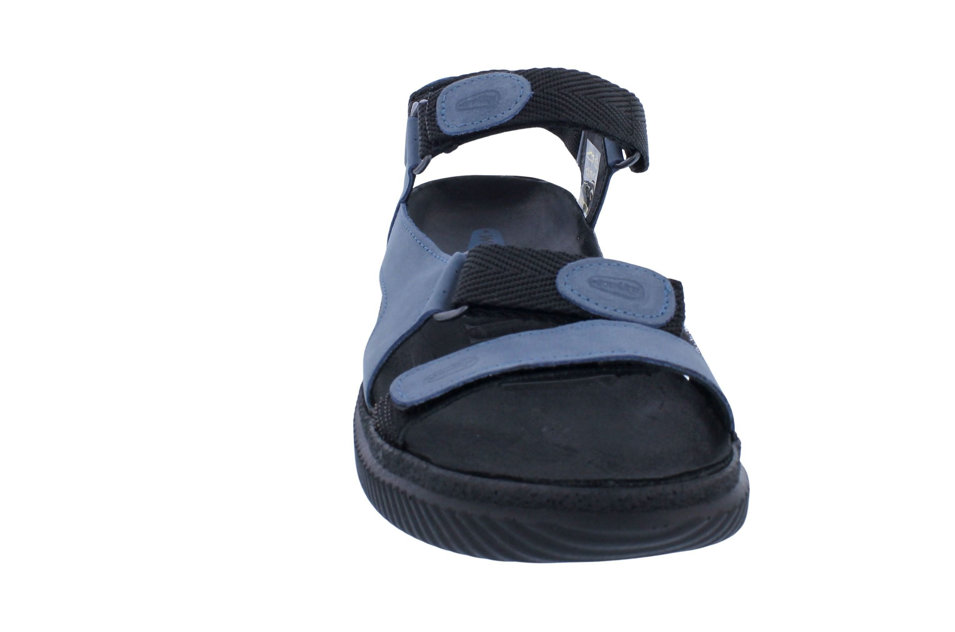WOLKY Wolky Sandale Energy Lady 0071050-840, Fettnubukleder, Jeans-Blau, Kle Sandale