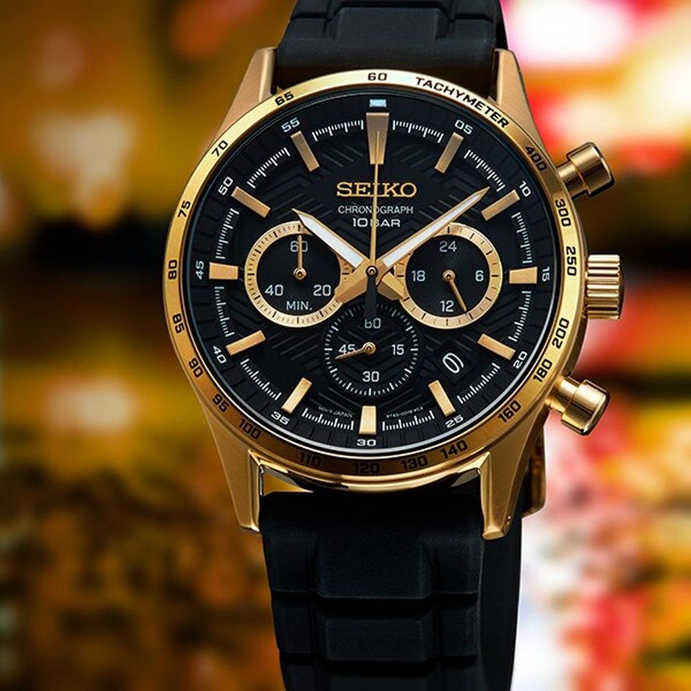 Seiko Chronograph SEIKO SSB446P1 UHR