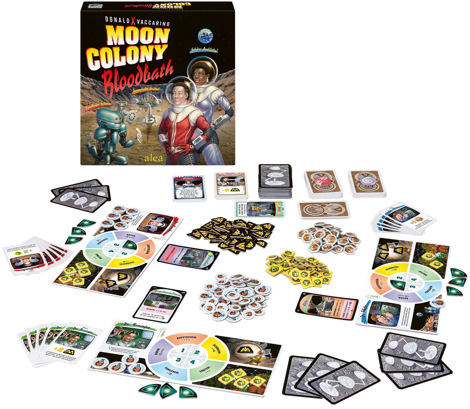 Ravensburger Spiel Moon Colony Bloodbath, Gesellschaftsspiel & Brettspiel, Made in Germany