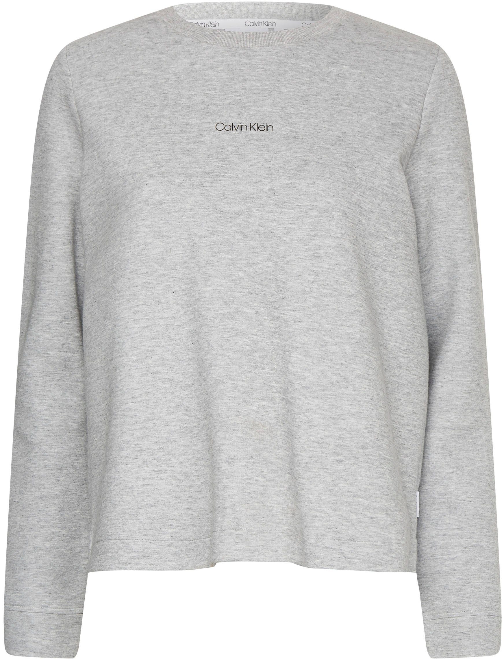 Damen Pullover Calvin Klein Sweatshirt MINI CALVIN KLEIN SWEATSHIRT mit Calvin Klein Micro Logo-Schriftzug