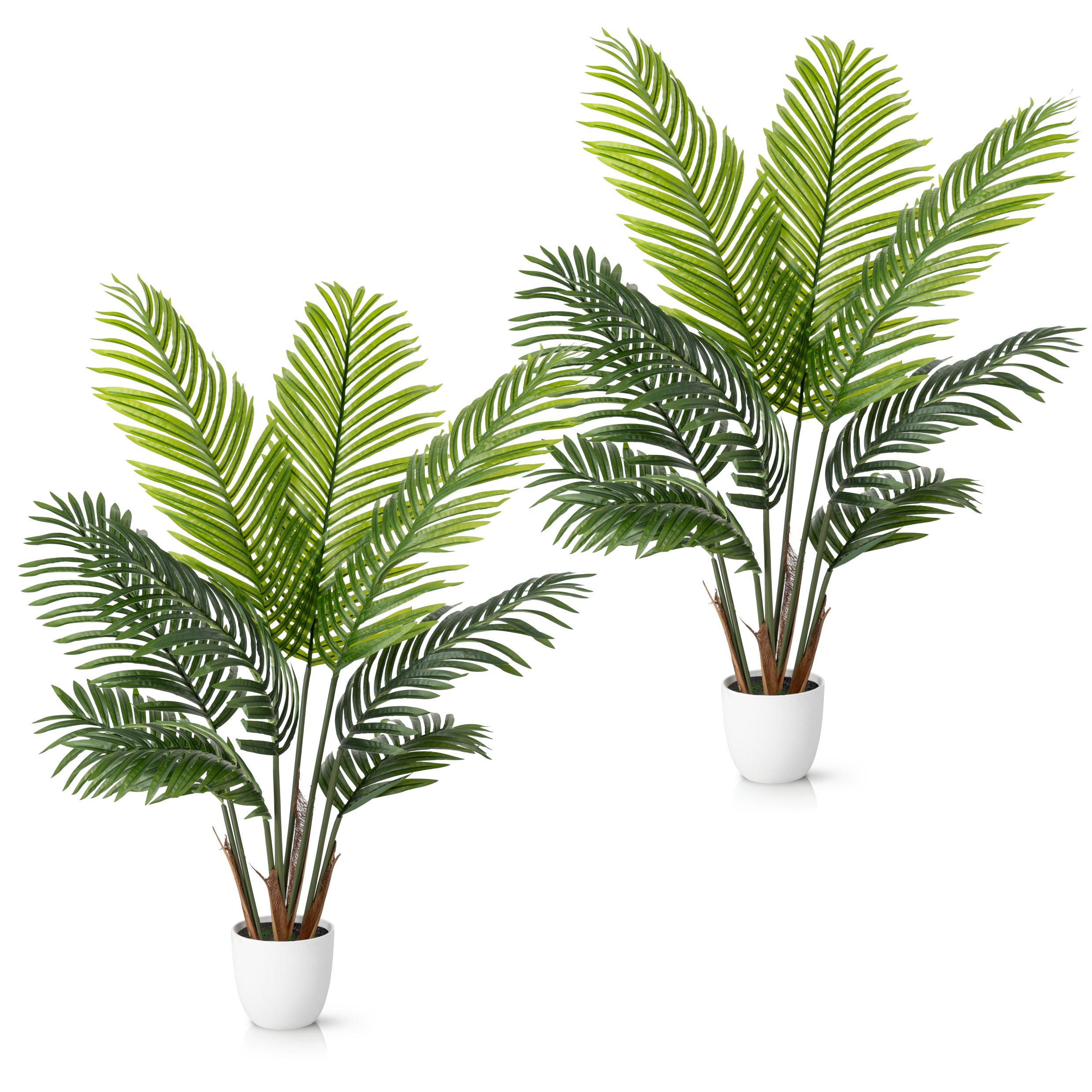 Kunstpalme Künstliche Areca Palme, Künstliche Palme, Kunstpalme mit Topf Ar günstig online kaufen