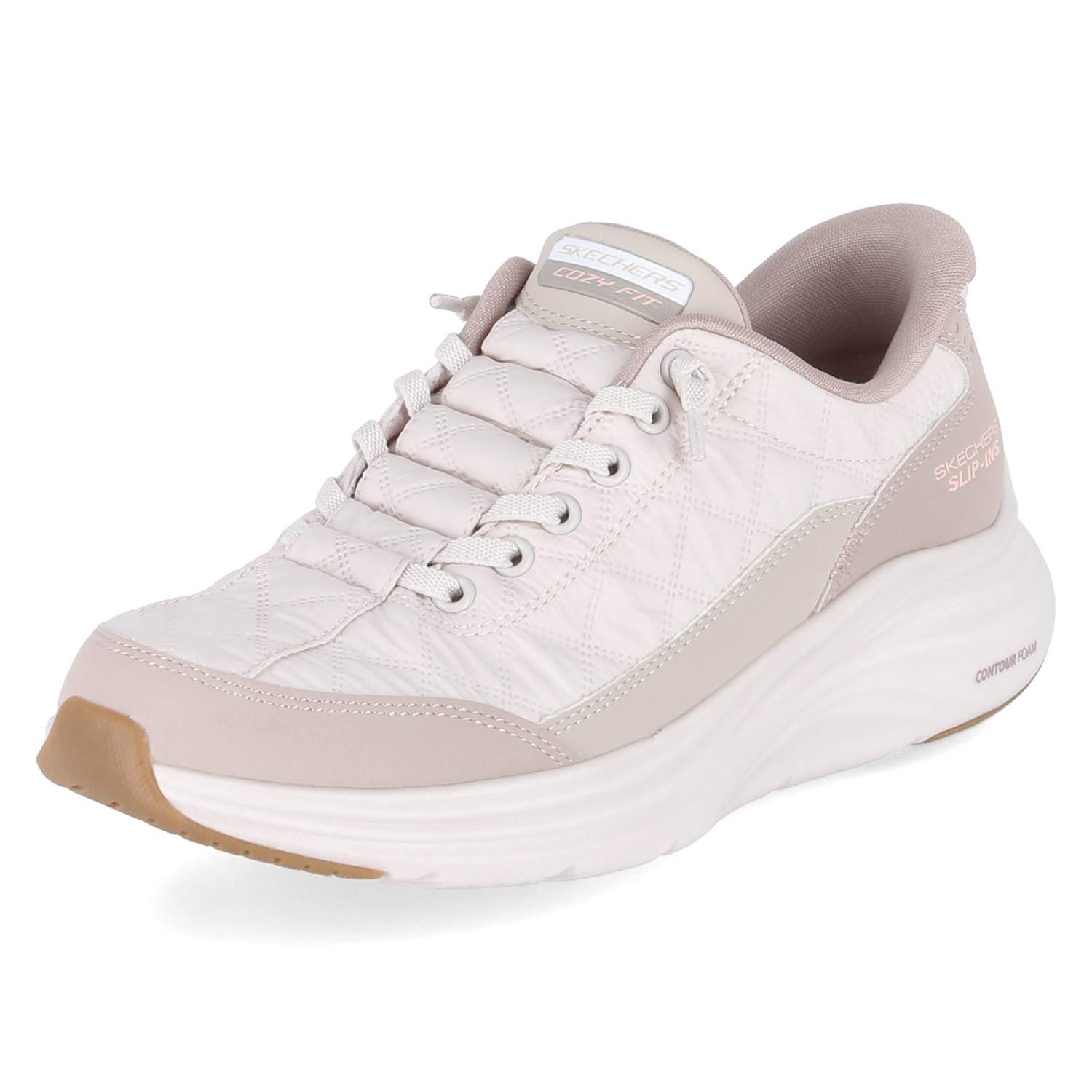 Skechers Skechers 150404 NTTP Damen Textil & Synthetik beige-kombi Schnürsc günstig online kaufen