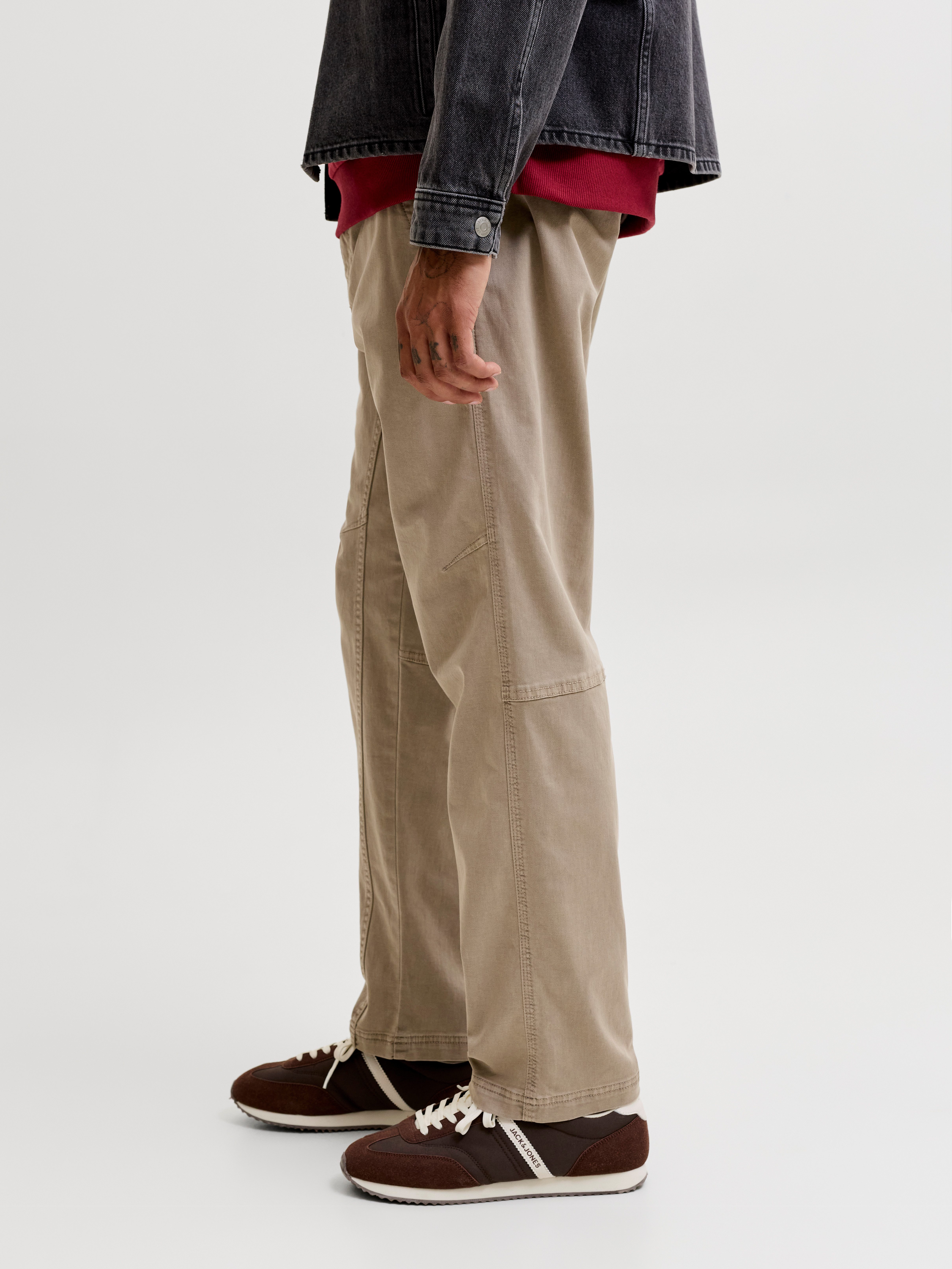 Jack & Jones Schlupfhose JPSTKANE DOVER JOGGER NOOS Baumwollmischung, relaxed fit