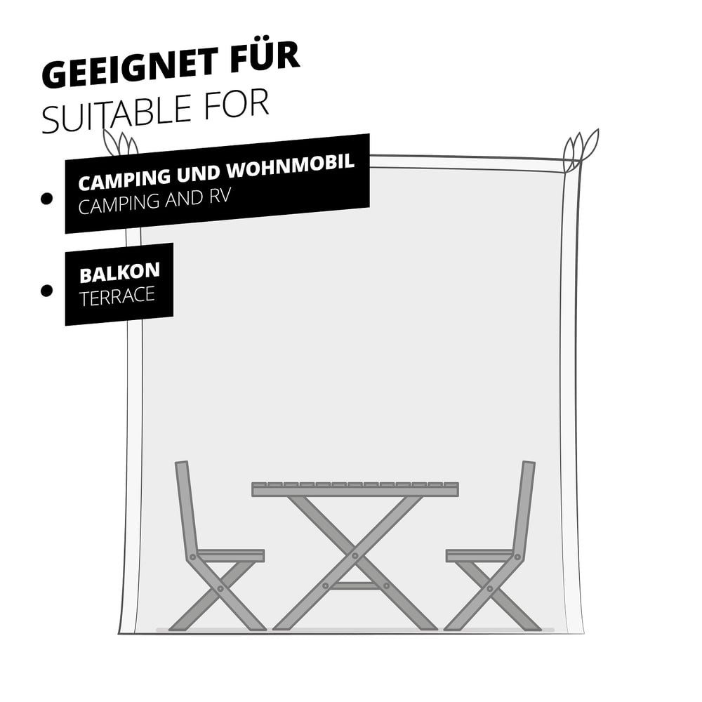 Lumaland Moskitonetz Mückennetz - Fliegennetz - Einzel & Doppelbett, Schutz vor Fliegen, Mücken, Insekten, Moskitos In- & Outdoor waschbar – Bild 4 von 5