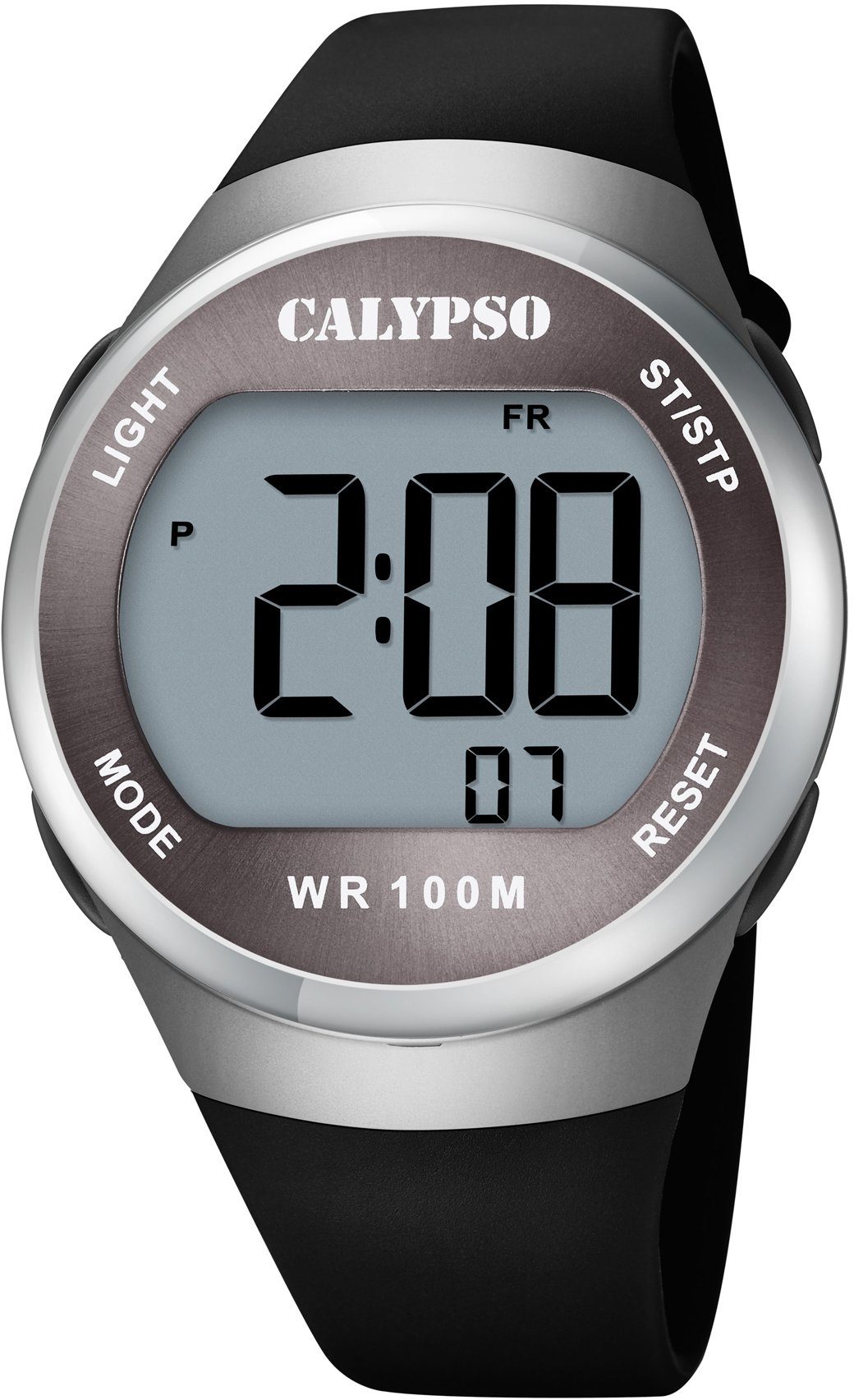 CALYPSO PU Color K5786/4, Splash, aus WATCHES Chronograph tragefreundlichem Armband