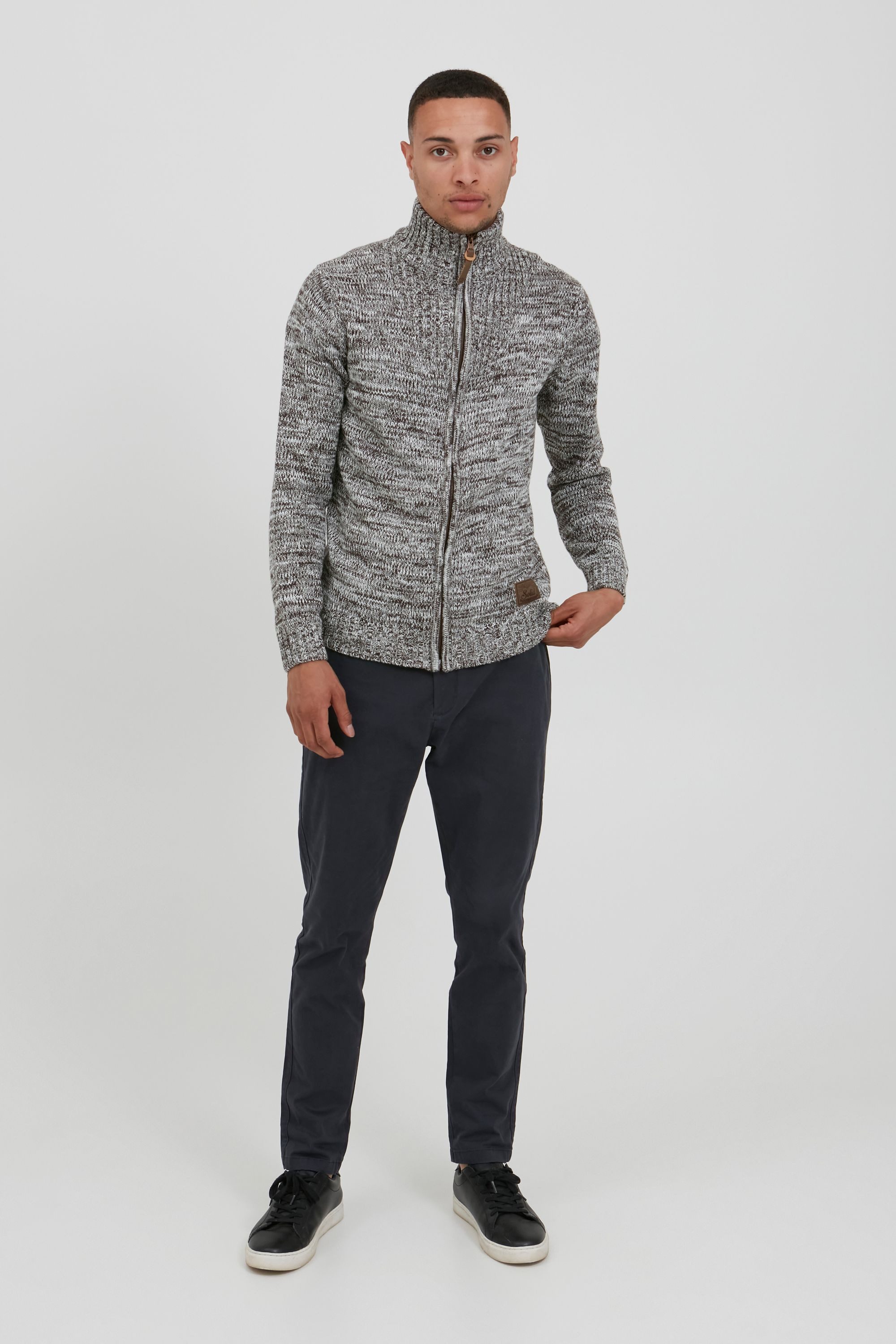 !Solid Strickjacke SDPomeroy Cardigan mit hochabschließendem Kragen